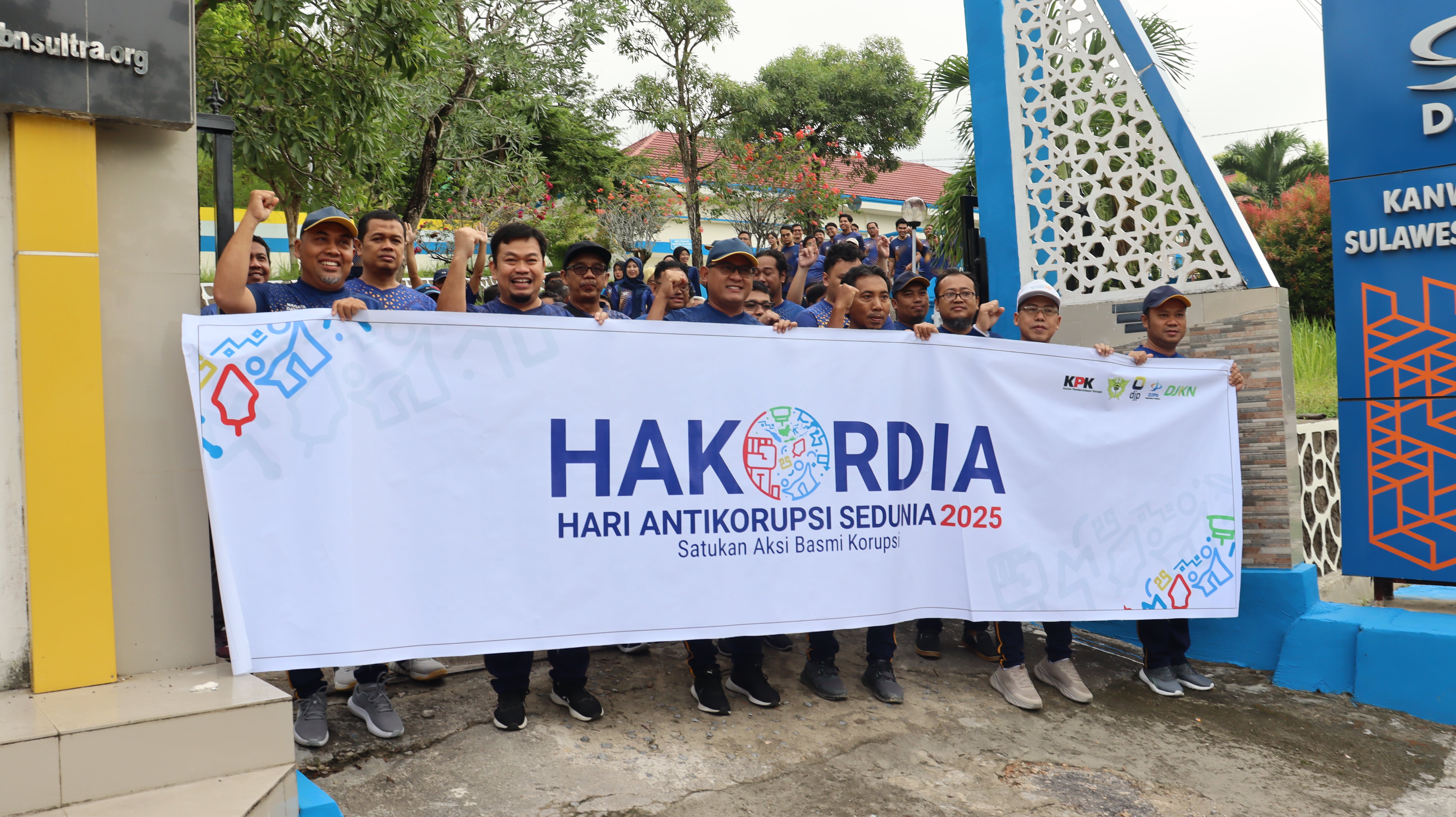 Sinergi Kemenkeu Satu Sultra Semarakan Aksi Hari Anti Korupsi Sedunia 2025