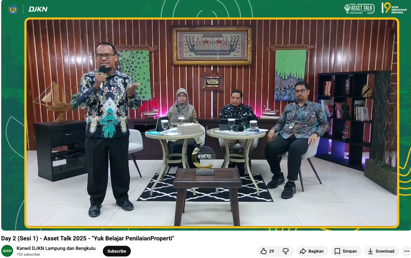 Asset Talk, Jembatan Informasi Tugas dan Fungsi DJKN