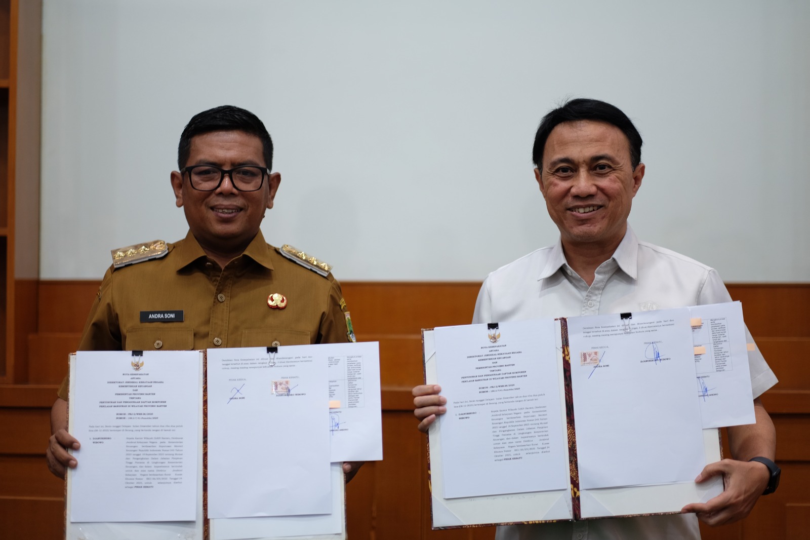 Penguatan Akurasi Penilaian Aset: DJKN Banten dan Pemprov Banten Teken Nota Kesepakatan Penyusunan DKPB