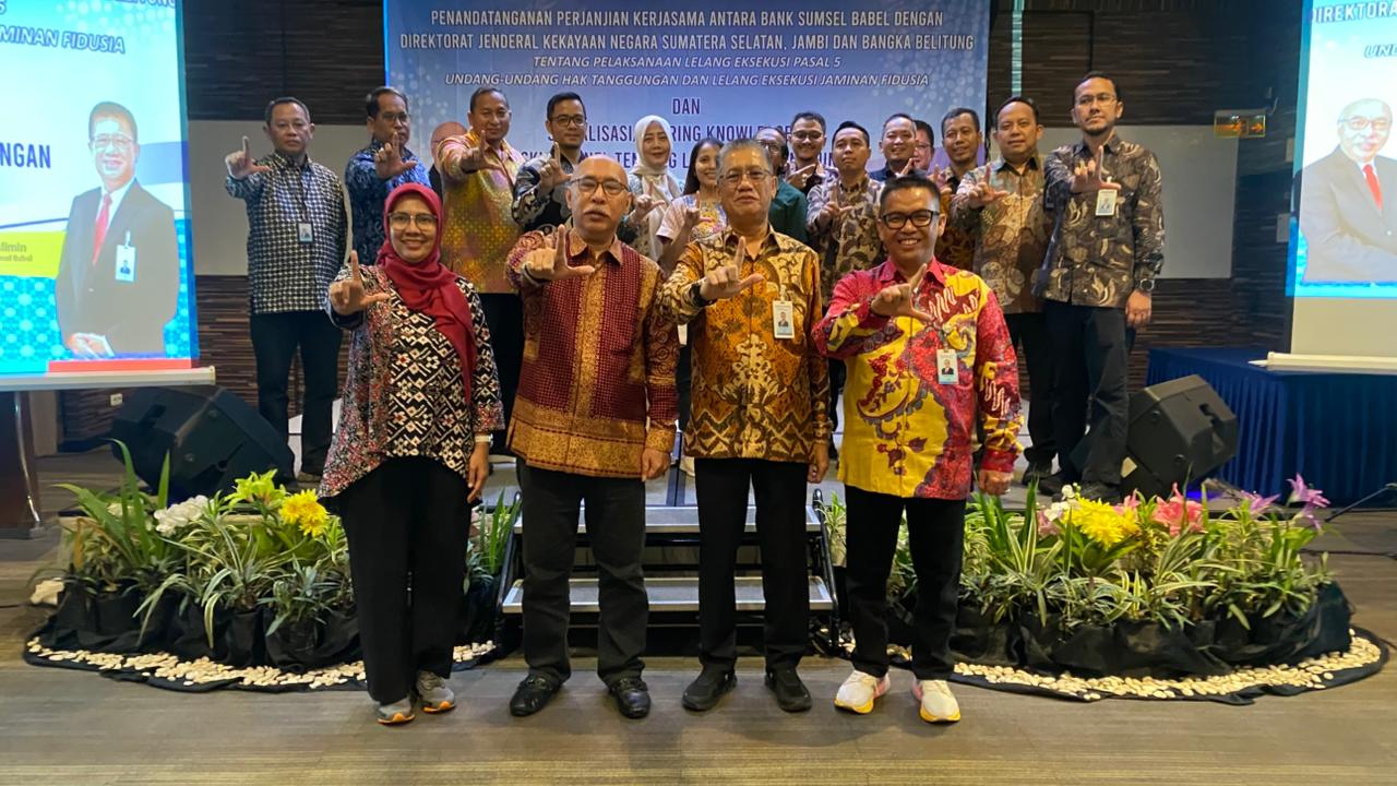 Sinergi DJKN dan Bank Sumsel Babel, Perkuat Kolaborasi Strategis dalam Lelang