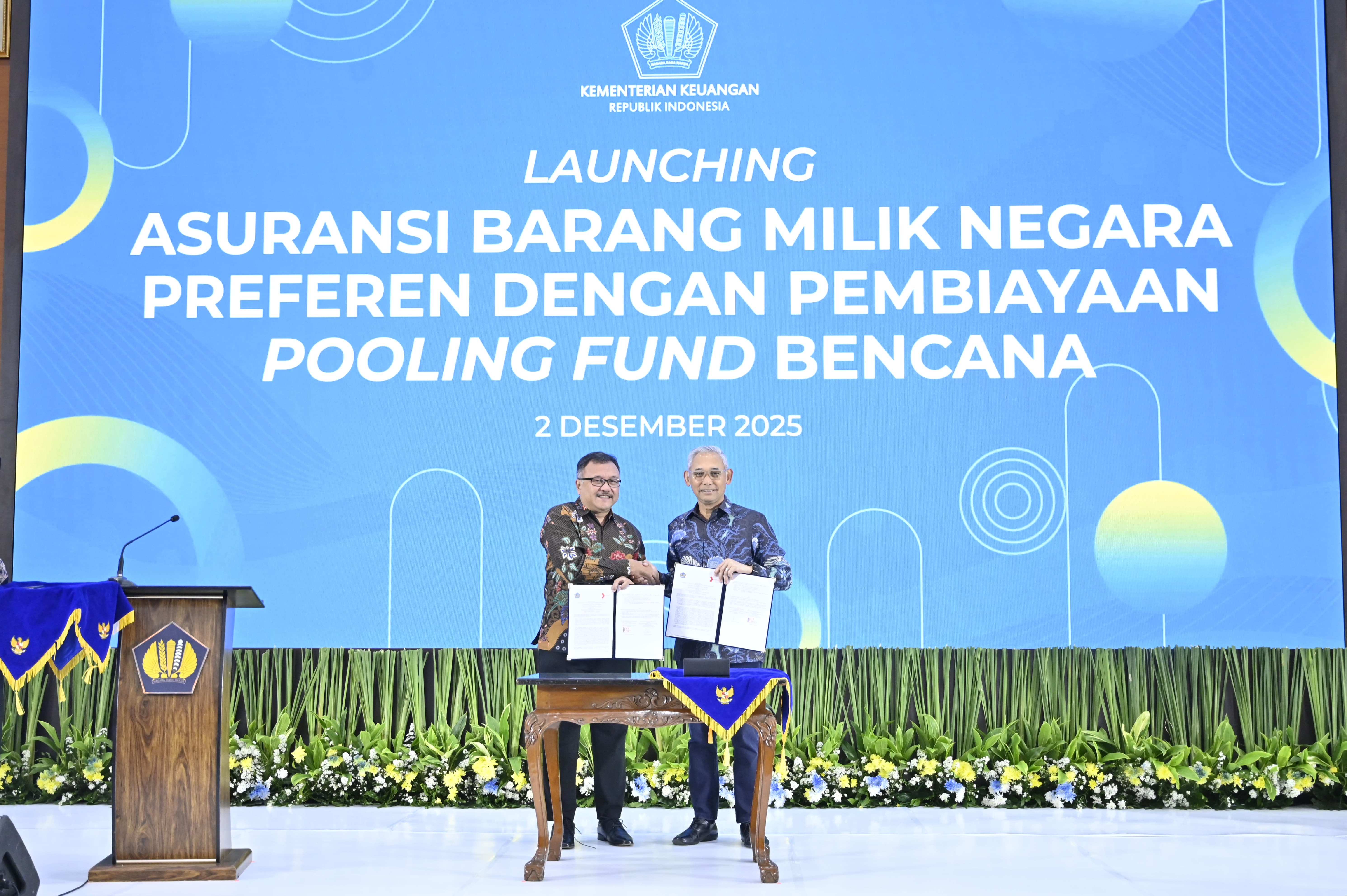 Kemenkeu Resmi Meluncurkan Skema Baru Asuransi BMN melalui Pooling Fund Bencana