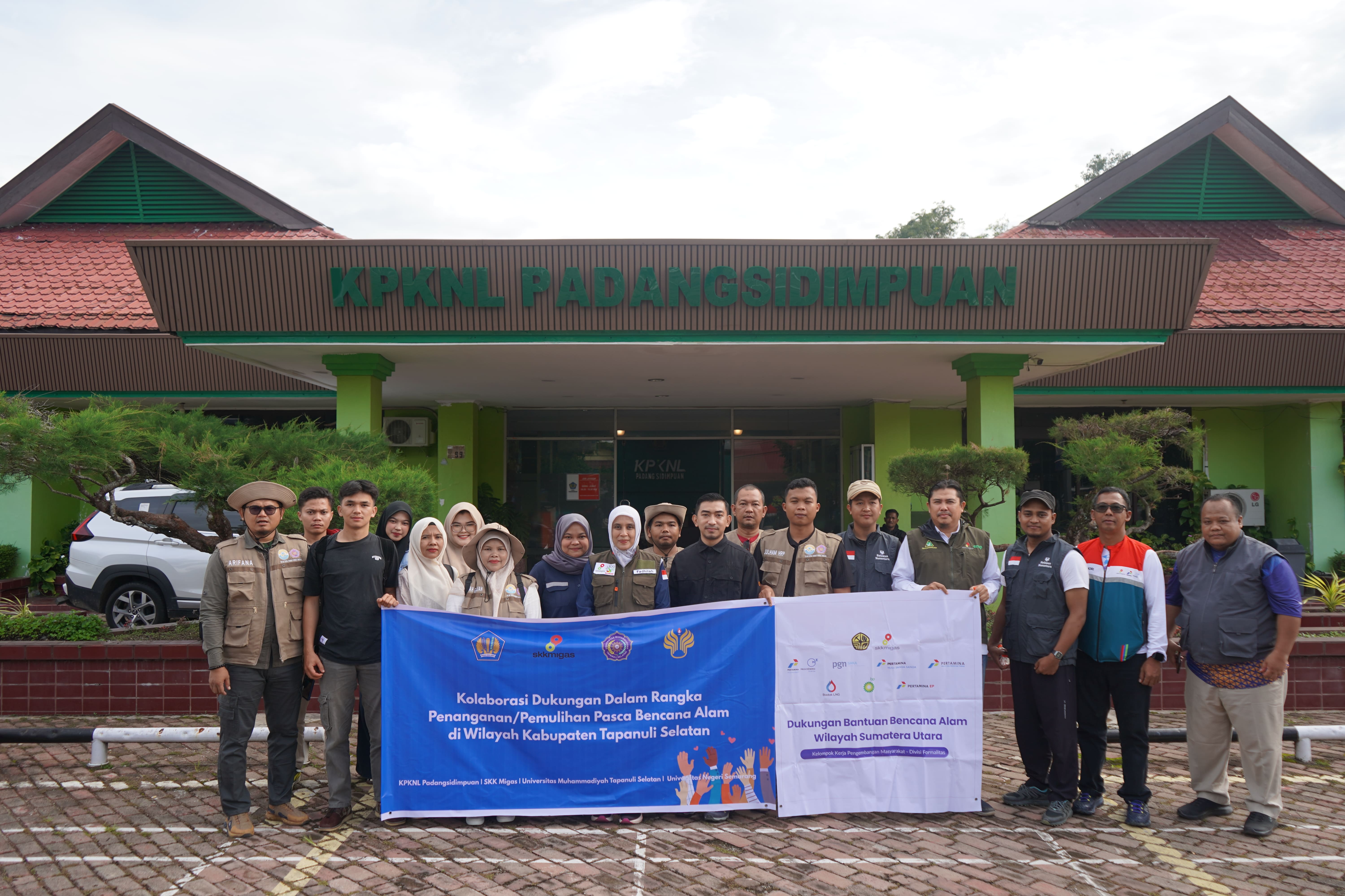 Kolaborasi Dukungan Dalam Rangka Penanganan/Pemulihan Pasca Bencana Alam di Wilayah Kabupaten Tapanuli Selatan