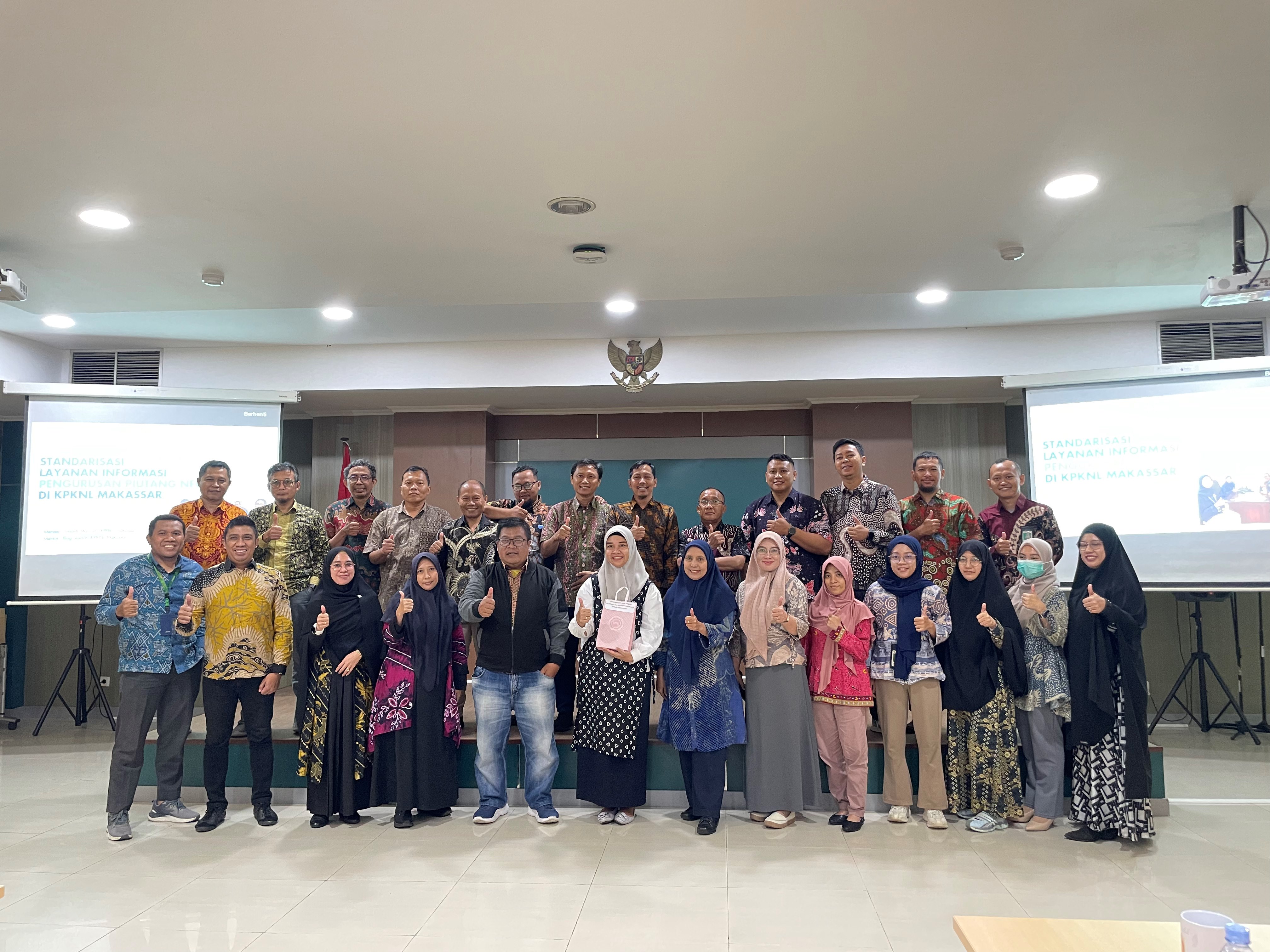 Morning Call KPKNL Makassar dan Re-Entry Meeting Pegawai Pasca Tugas Belajar, Dorong Perbaikan Pengurusan Piutang Negara