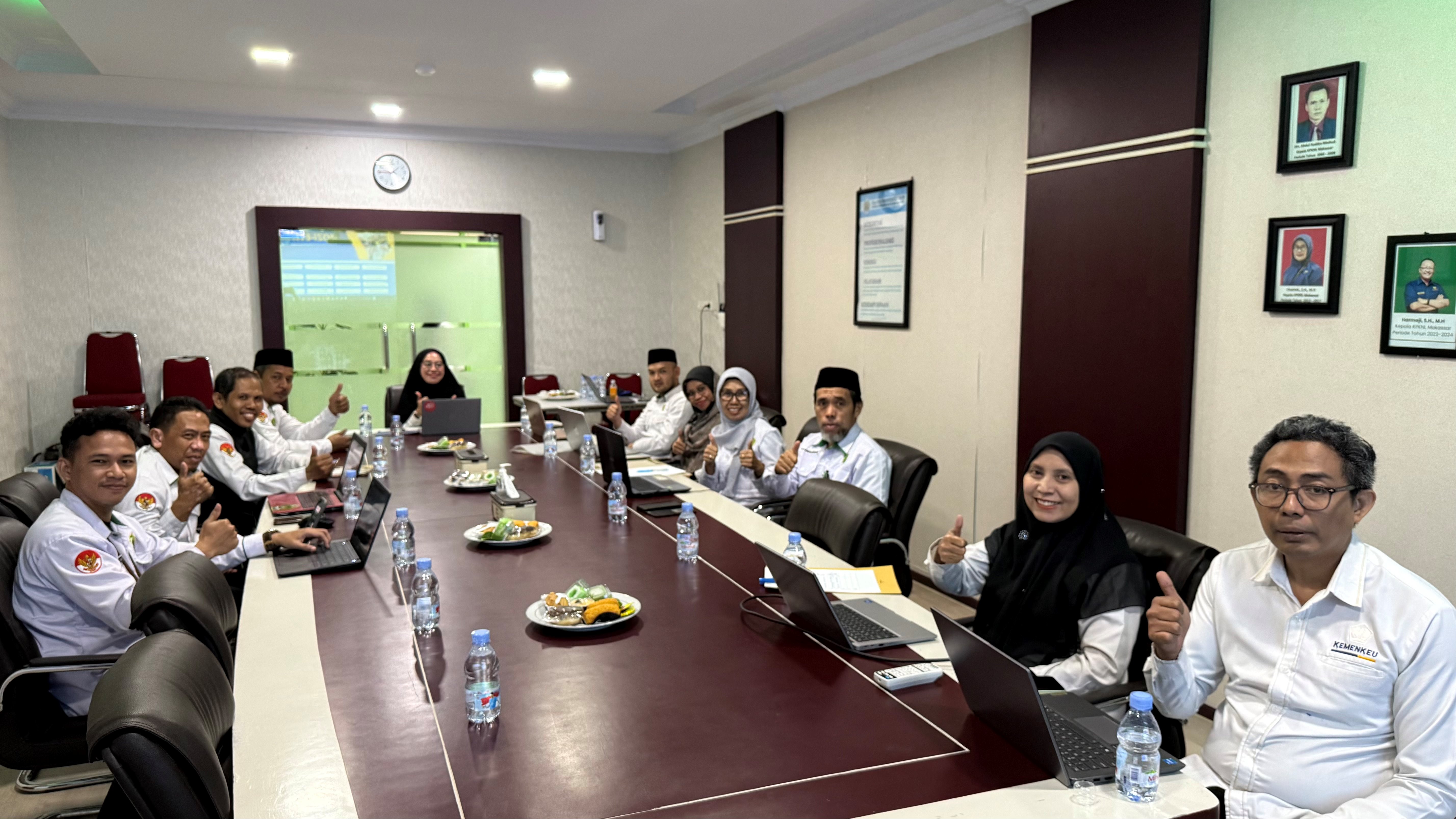 KPKNL Makassar Gelar Sharing Knowledge ZI dan Replikasi Inovasi Mozi Ewako