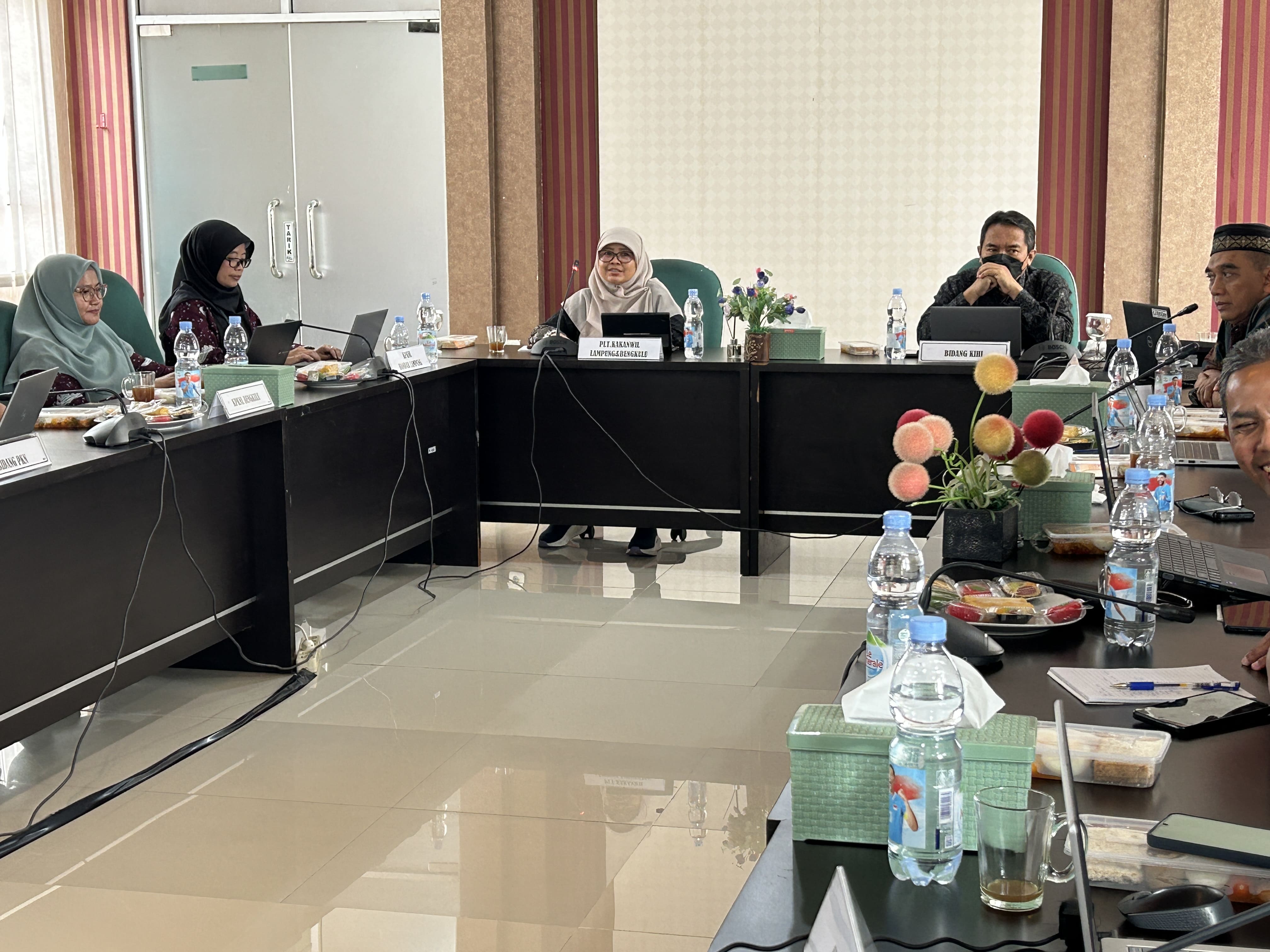 Kanwil DJKN Lampung dan Bengkulu Menyelenggarakan Rapat Dialog Kinerja Organisasi dan Pemantauan Manajemen Risiko Periode Tahun 2025