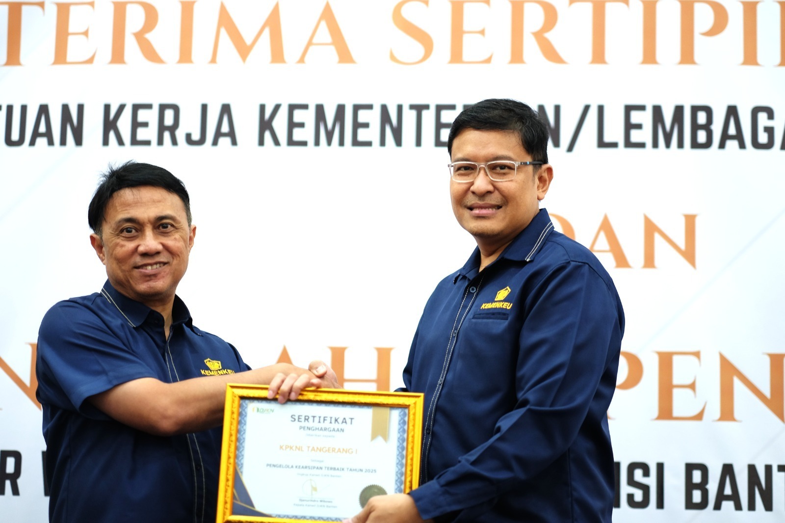 Semangat Baru di Awal Tahun, KPKNL Tangerang I Meraih Berbagai Penghargaan Terbaik 2025