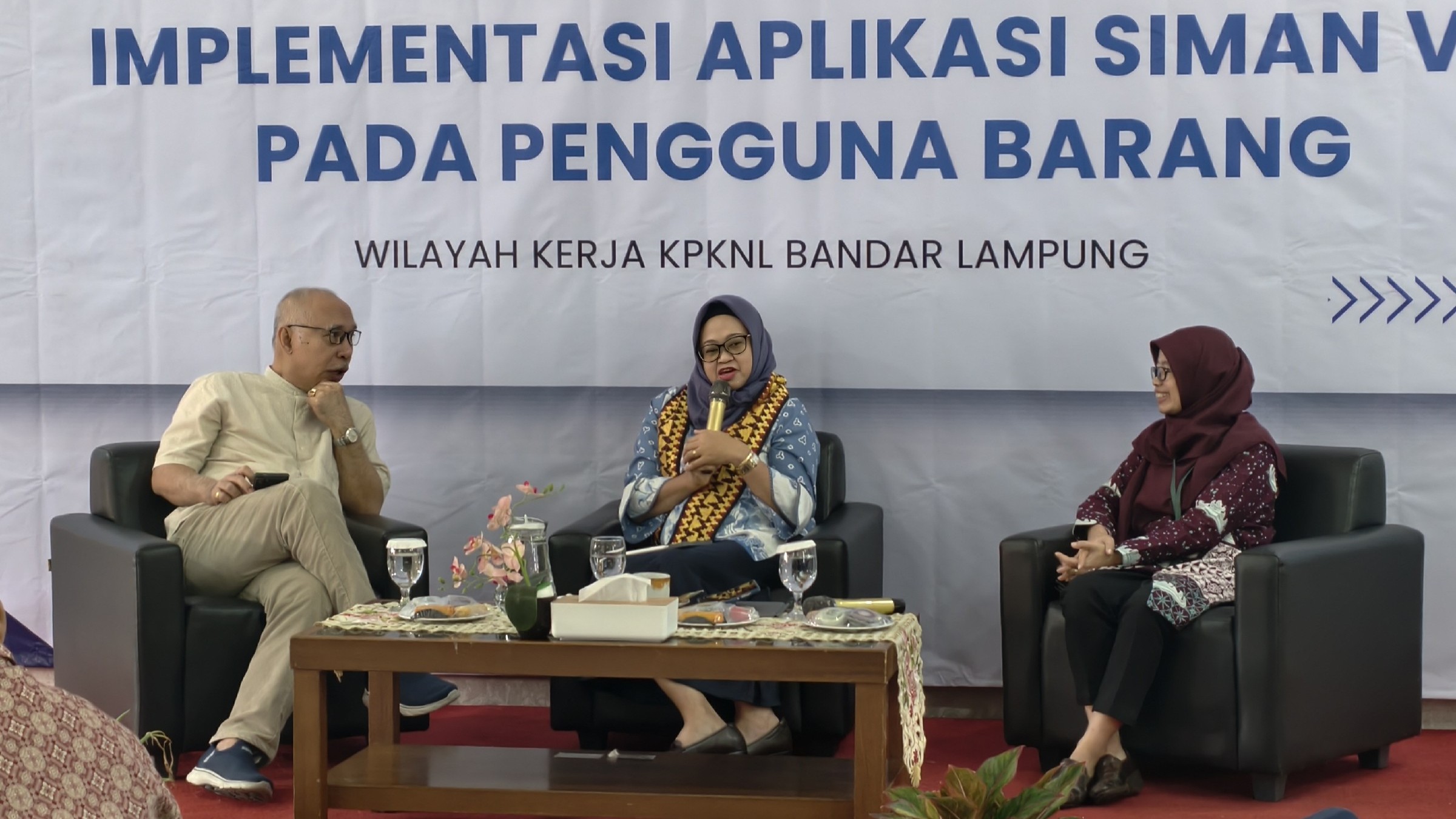 Sekretaris DJKN Resmikan Rumah Negara dan Beri Pembinaan di KPKNL Bandar Lampung