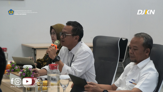 KPKNL Mataram Mewakili DJKN dalam Uji Petik Pemeriksaan BPK atas LKPP Tahun 2025