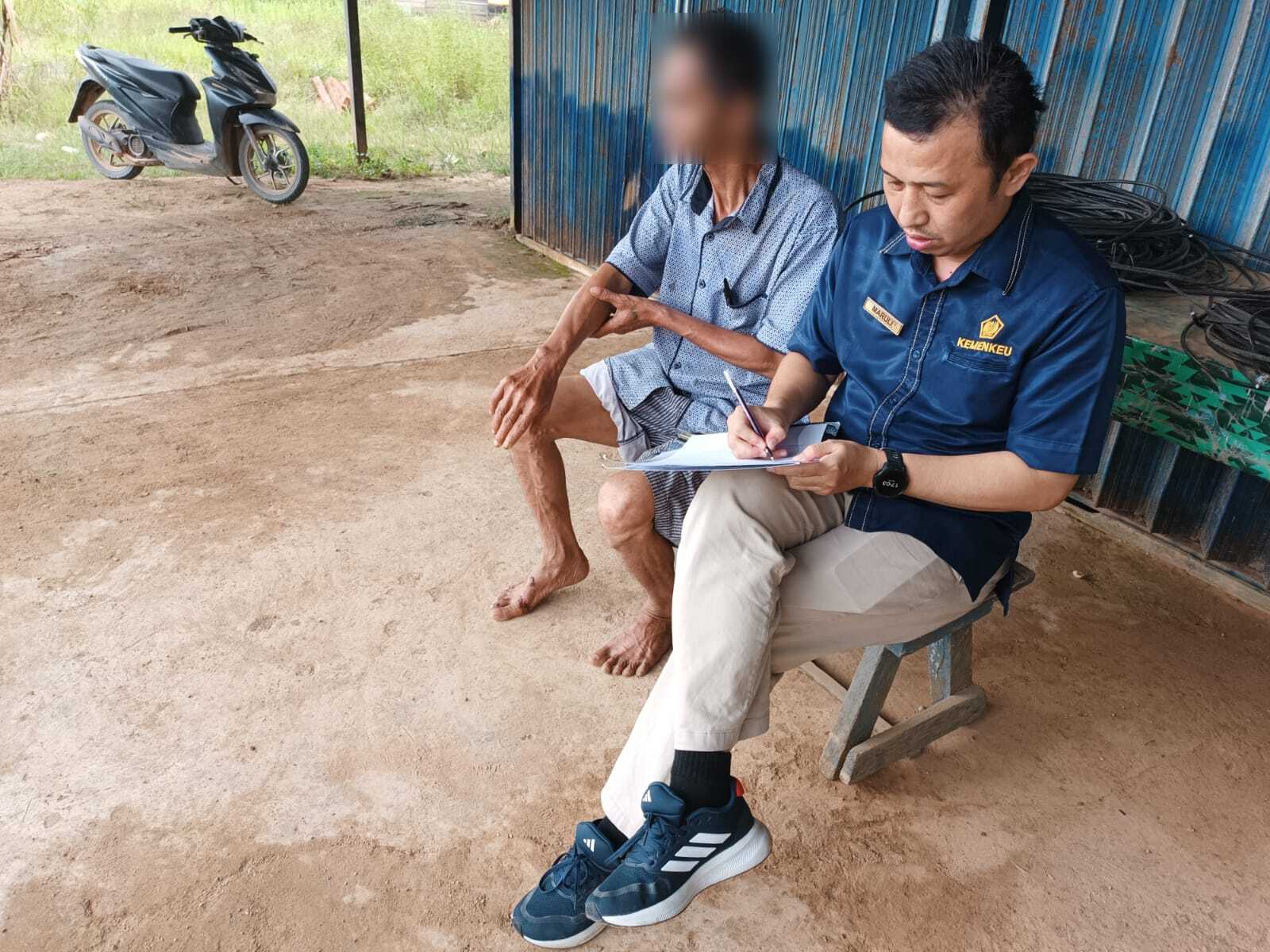 Sambangi Penanggung Hutang, KPKNL Bontang Optimalkan Pengurusan Piutang Negara Melalui Penagihan Secara Langsung