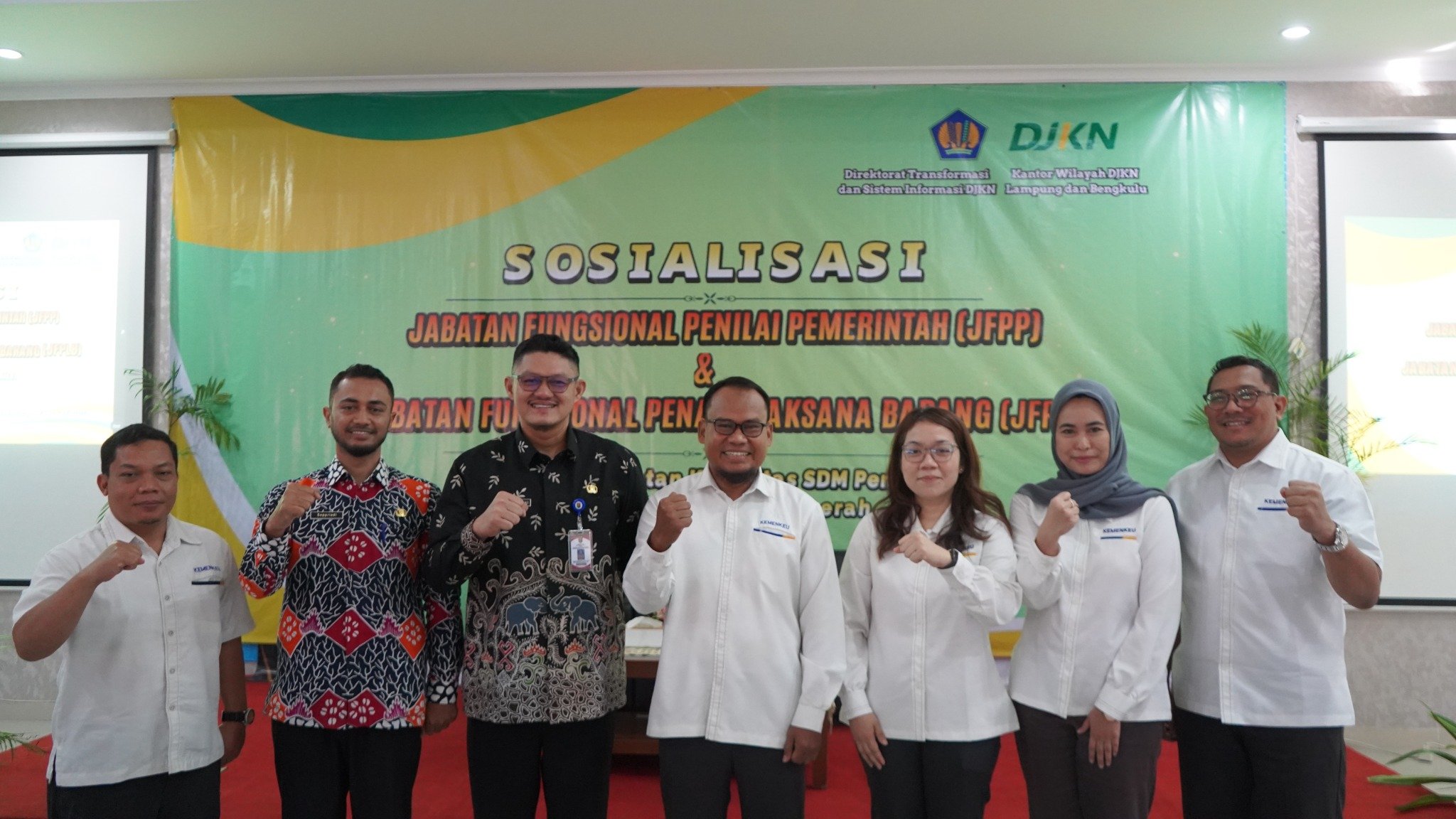 Sosialisasi JFPP dan JFPLB serta Peningkatan Kapasitas SDM Penilai di Instansi Pemerintah Daerah