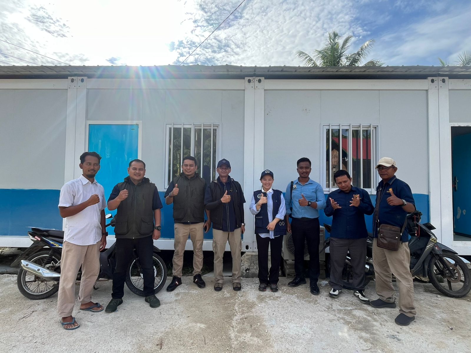 Tim Penilai KPKNL Padang Melaksanakan Penilaian SPPG Terpencil di Mentawai demi Kelancaran Program Makan Bergizi Gratis