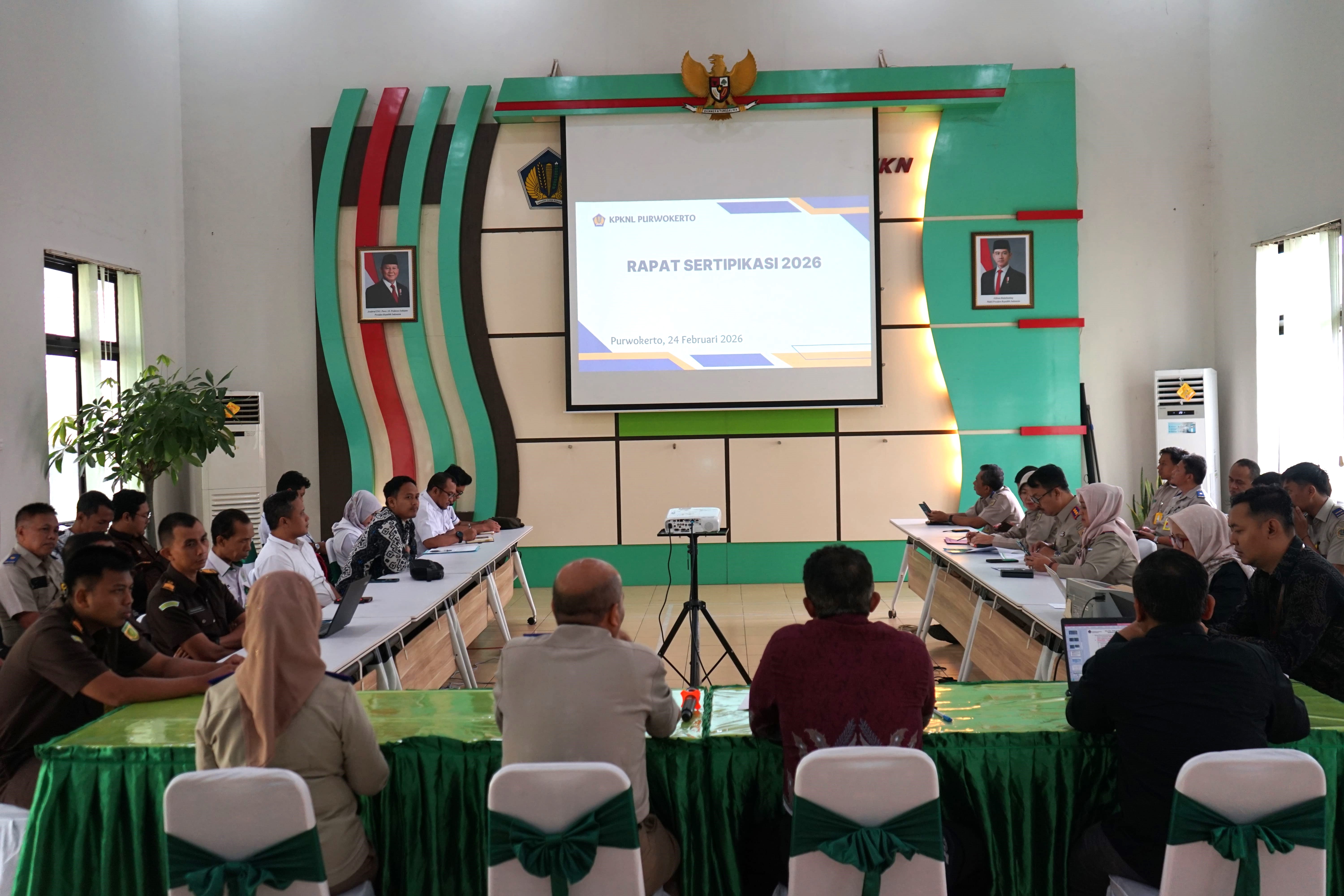 Penguatan Sinergi Pensertipikatan BMN, KPKNL Purwokerto Gelar Rapat Koordinasi 2026