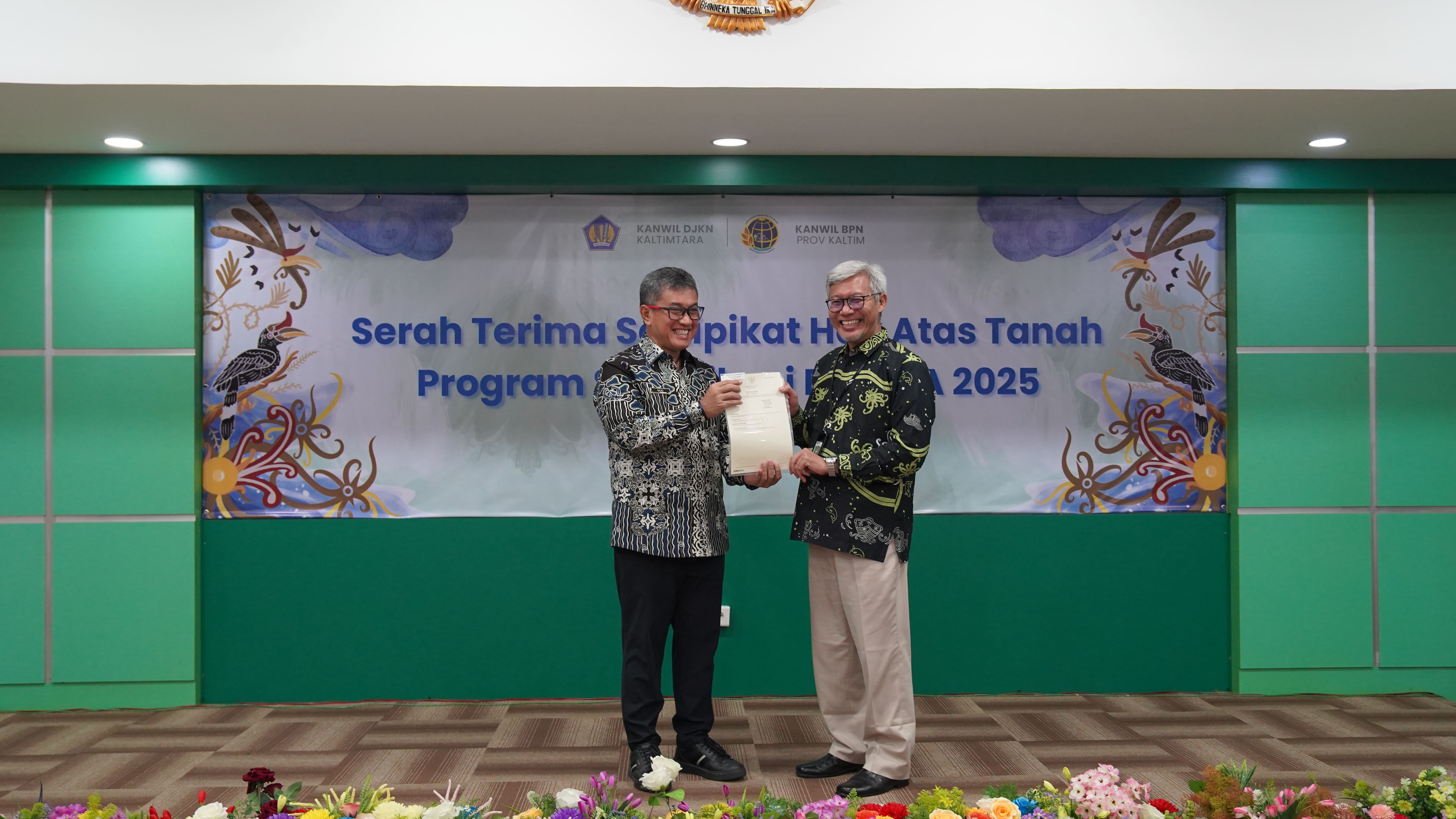 Kantor Wilayah DJKN Kalimantan Timur dan Utara dan Kantor Wilayah BPN Provinsi Kalimantan Timur Perkuat Pengamanan Aset Negara berupa Tanah 