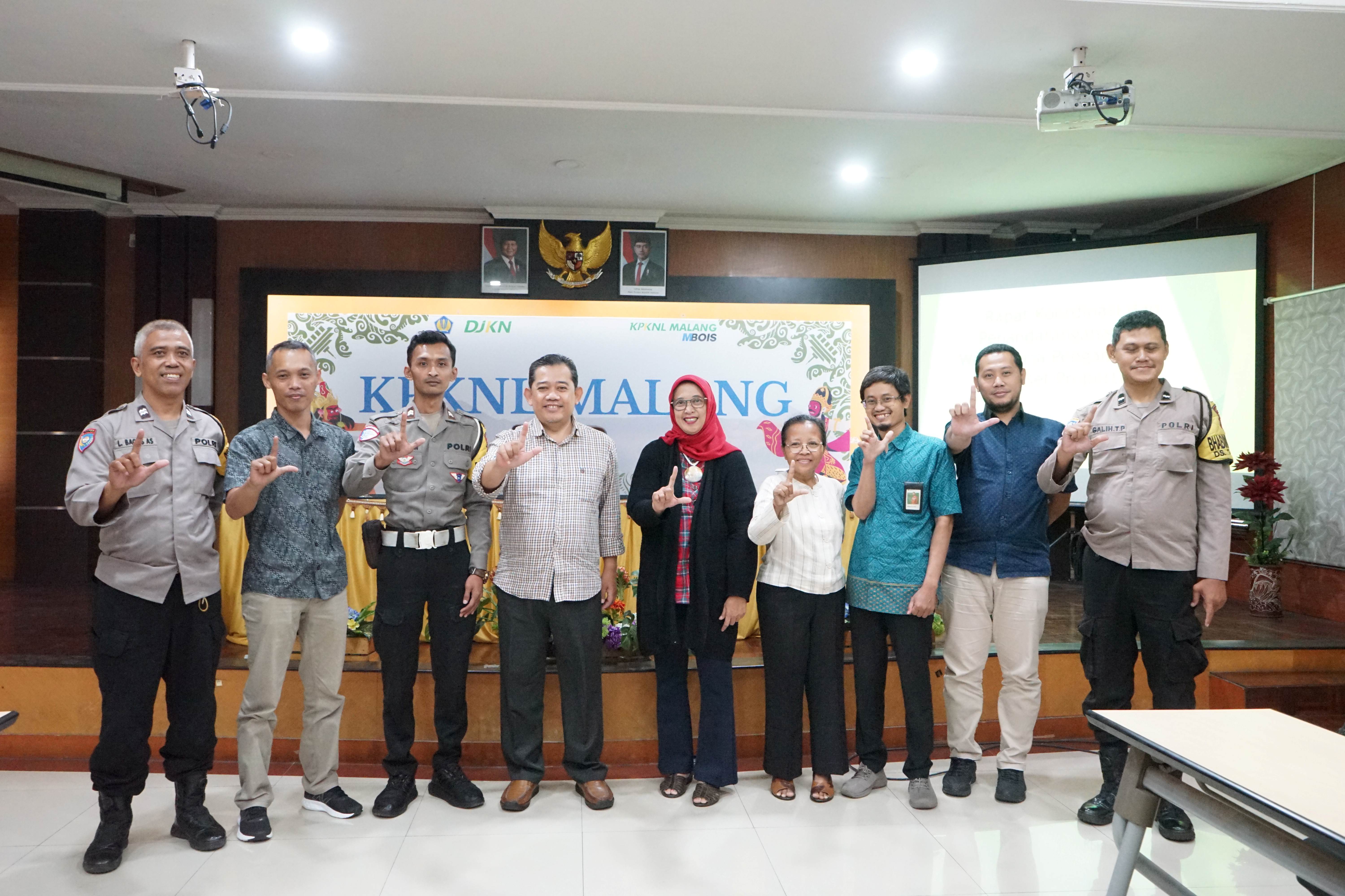 KPKNL Malang Sinergi POLRI (Bhabinkamtibmas) Jaga Aset Negara di Malang Raya dan Blitar