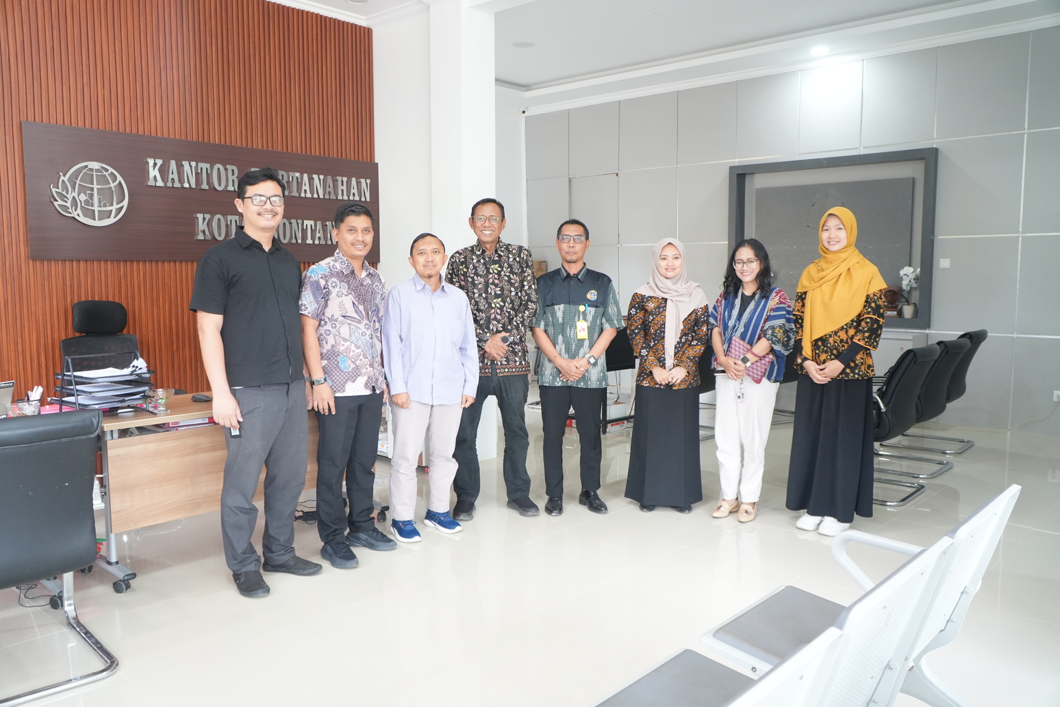 Perkuat Sinergi dan Kolaborasi, KPKNL Bontang Audiensi dengan Kantor Pertanahan Kota Bontang