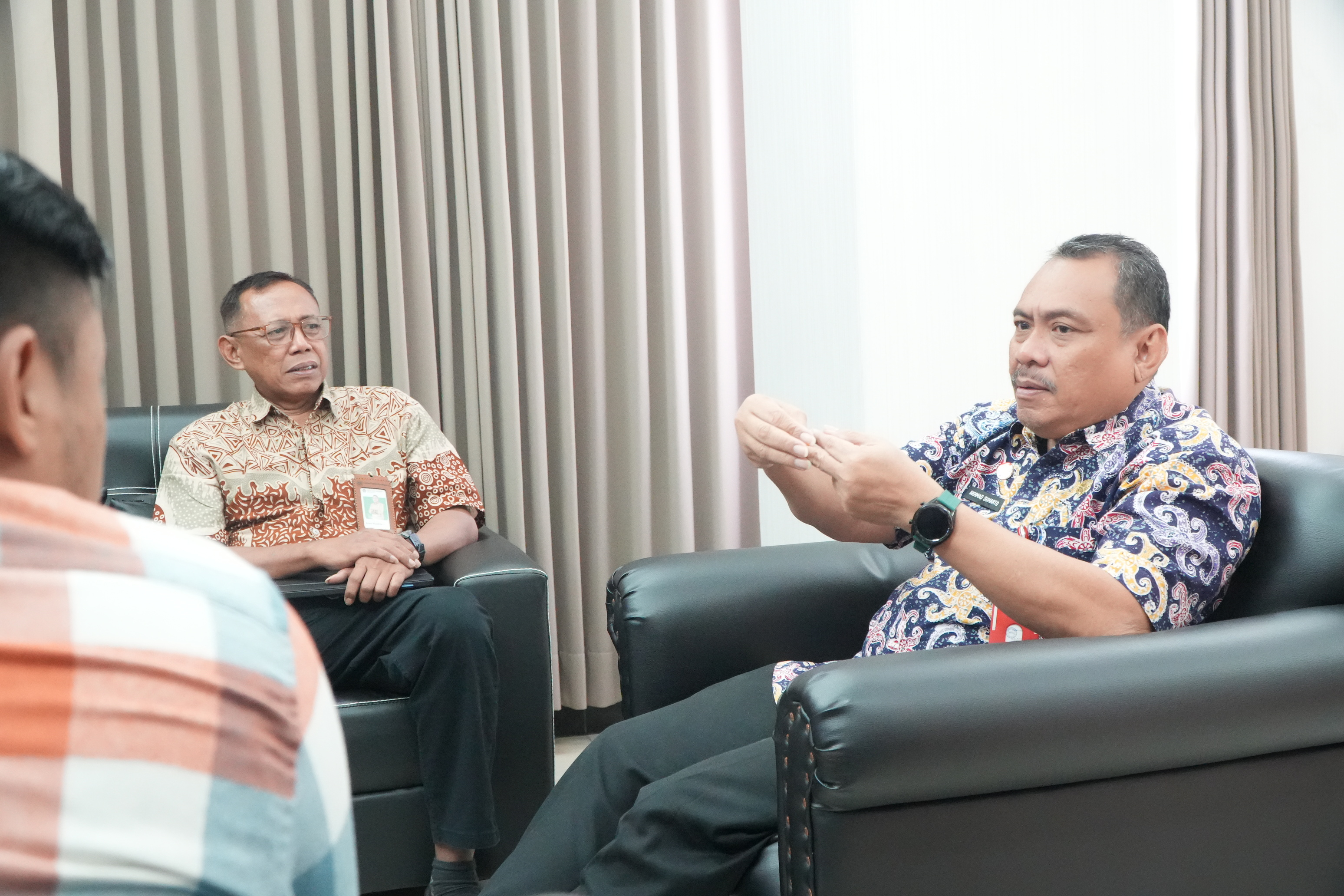 Perkuat Sinergi Layanan dan Pengelolaan Aset, Kepala KPKNL Bontang Kunjungi Sekretariat Daerah Kota Bontang