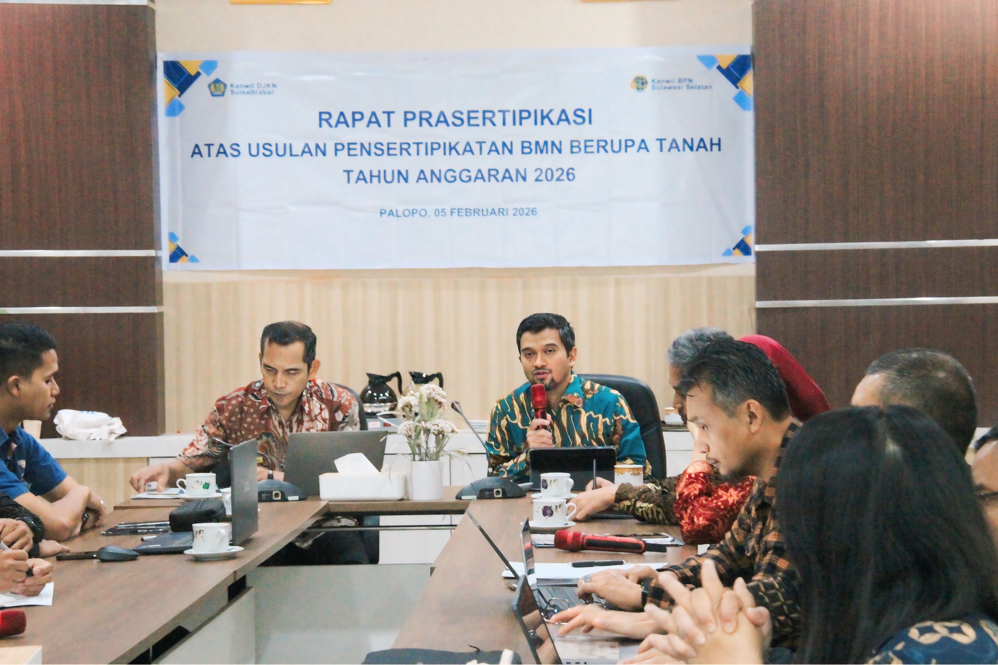 KPKNL Palopo Gelar Rapat Prasertipikasi BMN berupa Tanah