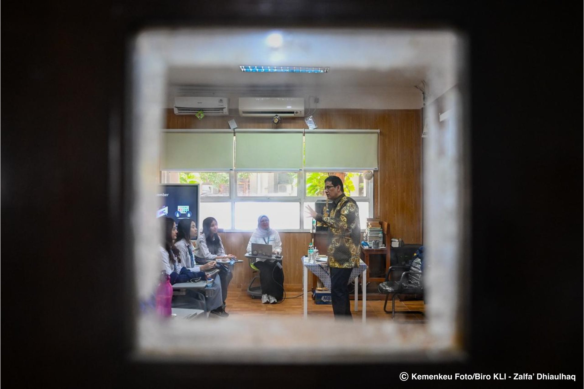 Kemenkeu Mengajar 10 Dilakukan Serentak, Menkeu dan Wamenkeu Turut Andil