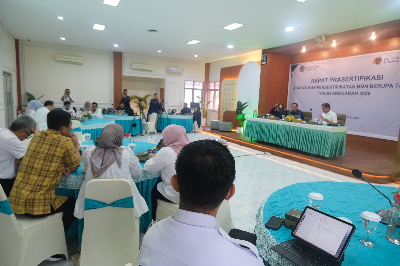 Akselerasi Target 2026, KPKNL Parepare dan Kantah Bahas Pra-Sertipikasi BMN Tanah