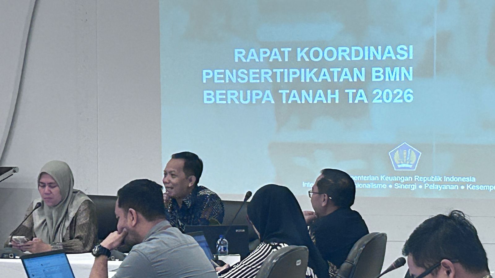 Perkuat Sinergai, DJKN dan BPN Lakukan Rapat Koordinasi Pensertipikatan BMN Berupa Tanah TA 2026