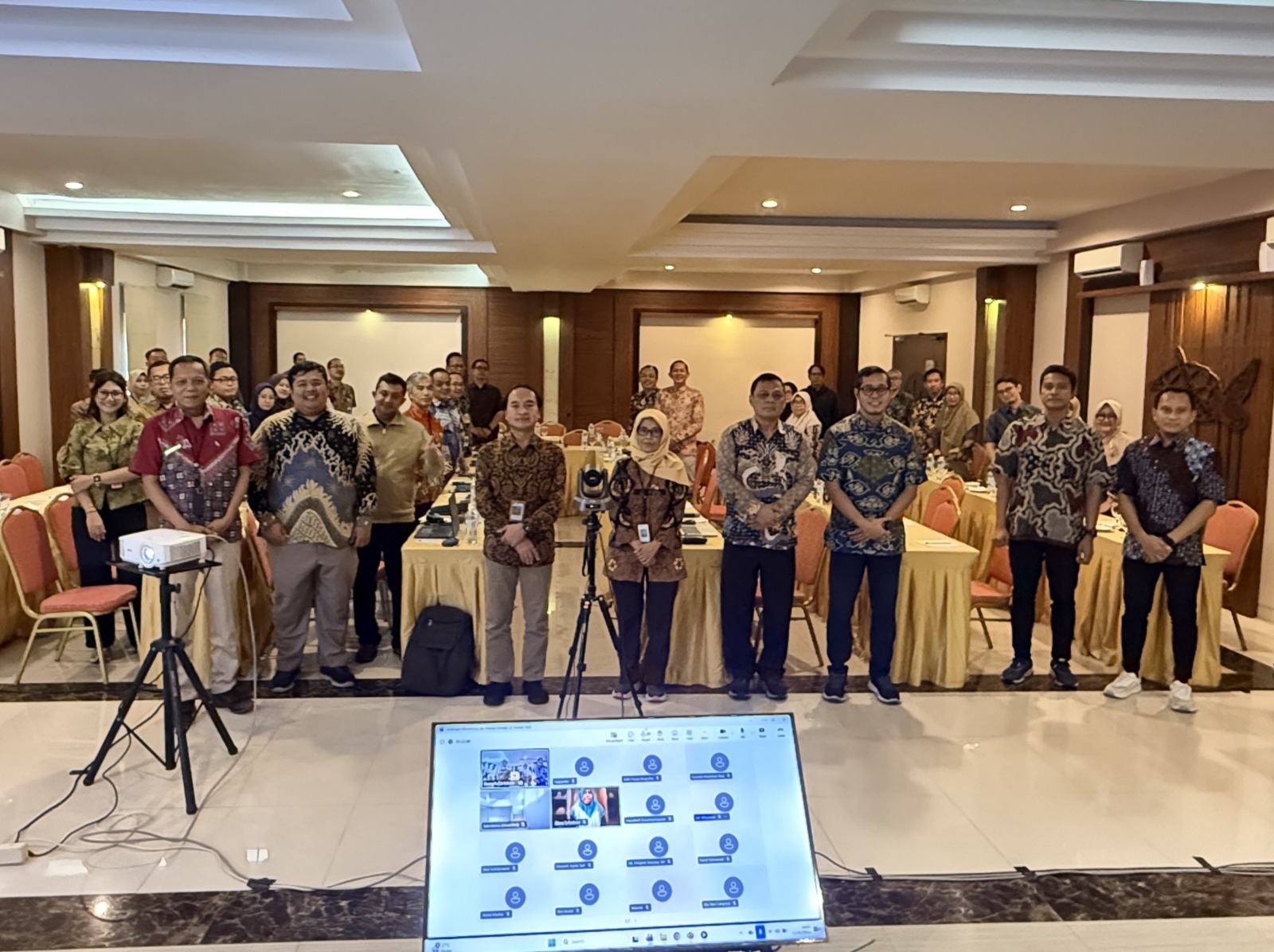 Perkuat Sinergi dan Komitmen, KPKNL Surakarta Ikuti Kegiatan Pembinaan Pengelolaan Kekayaan Negara Tingkat Kanwil