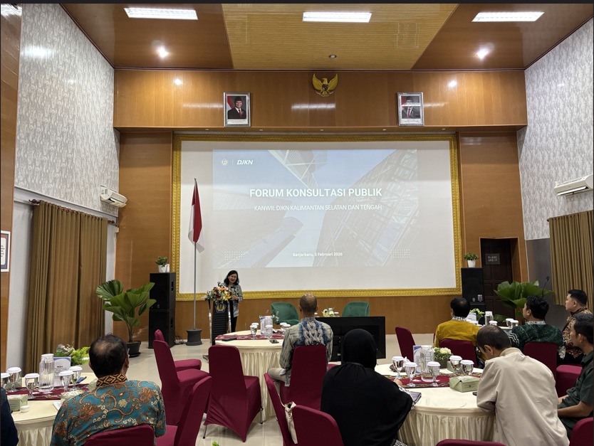 Forum Konsultasi Publik pada Kantor Wilayah DJKN Kalimantan Selatan dan Tengah