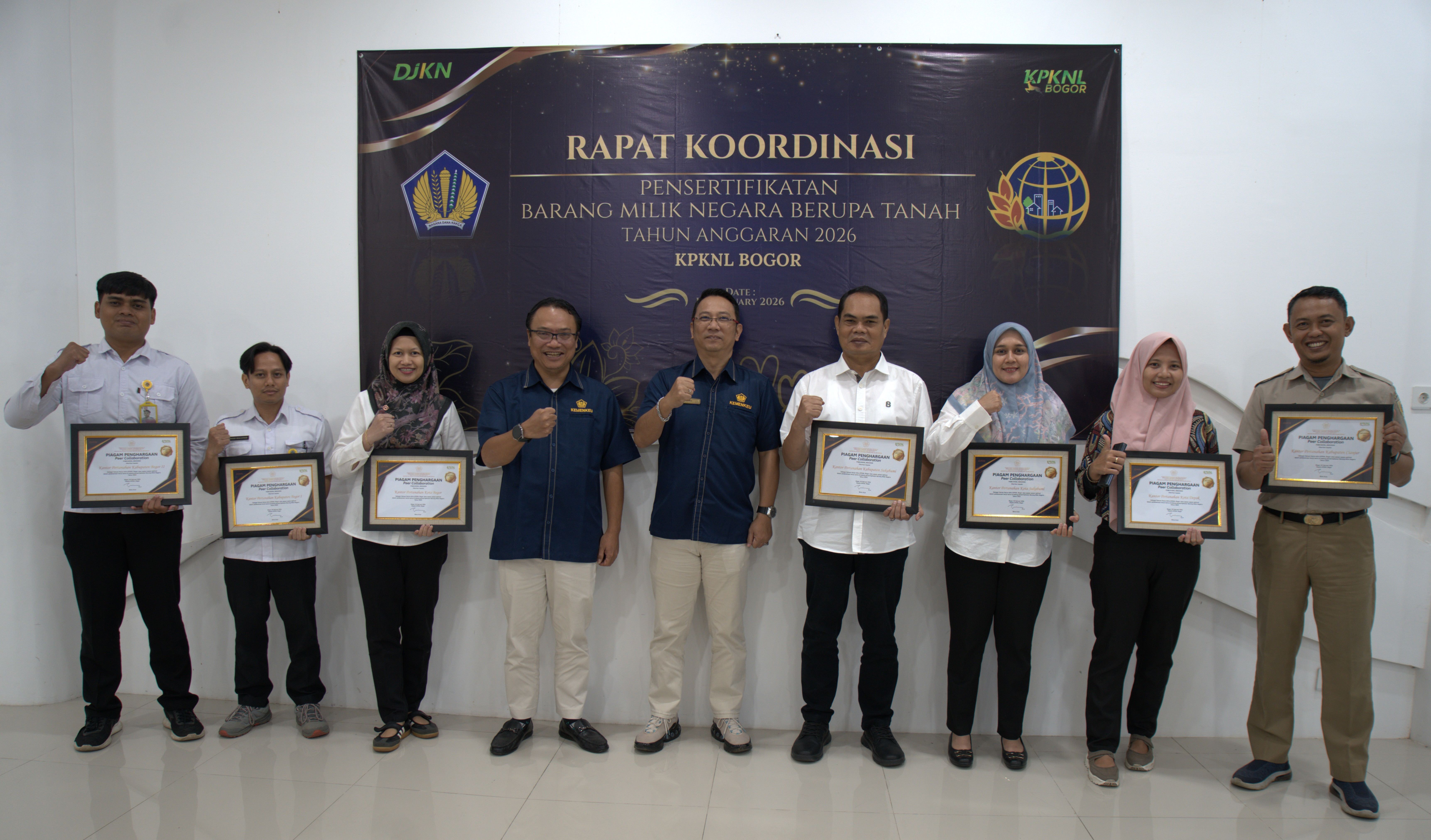 Sinergi KPKNL Bogor dan Kantor Pertanahan Dalam Mewujudkan Tertib Hukum Barang Milik Negara Berupa Tanah