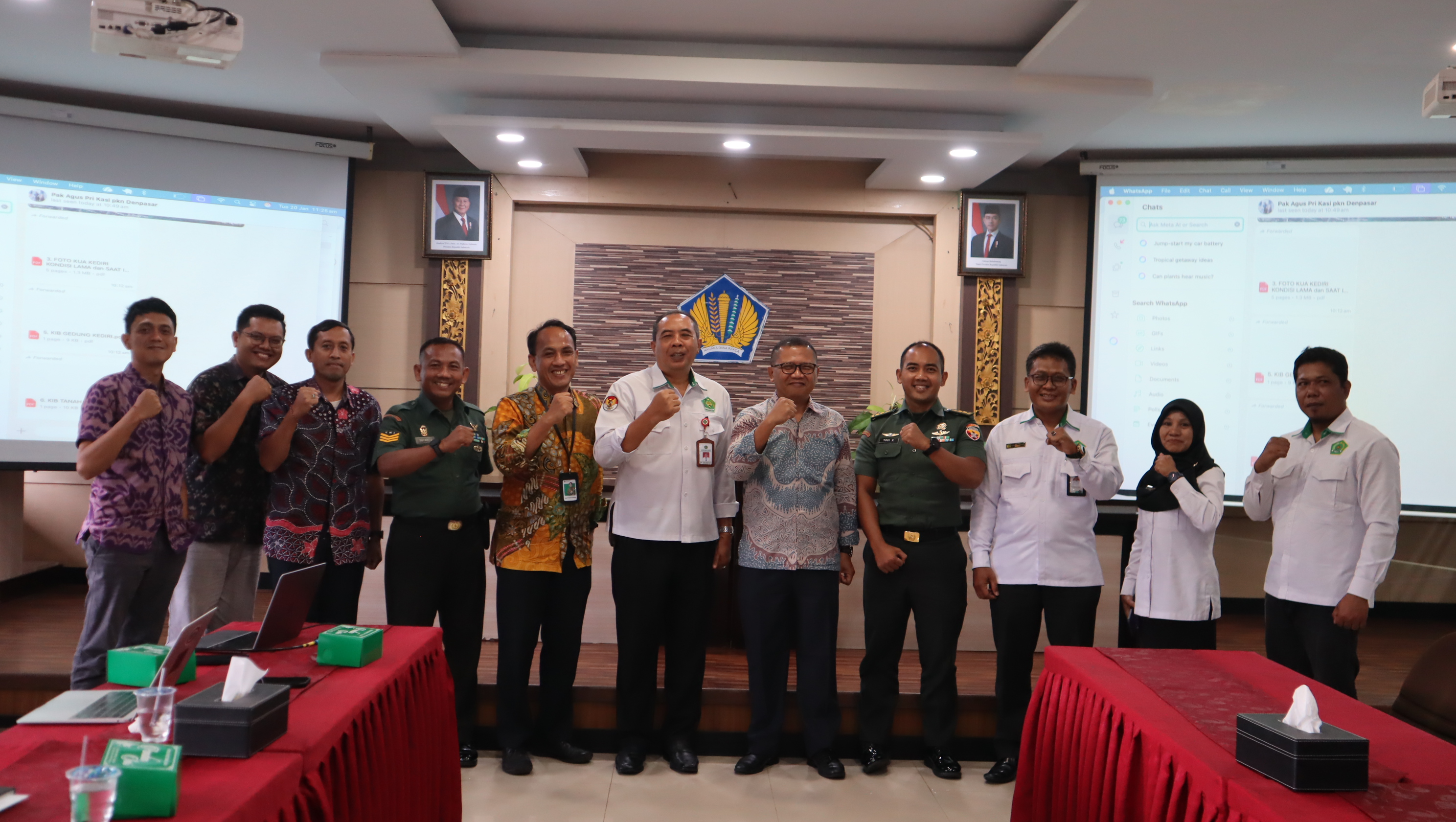 KPKNL Denpasar selenggarakan Rapat Pembahasan Barang Milik Negara Terindikasi Idle pada Kementerian Agama Kabupaten Tabanan