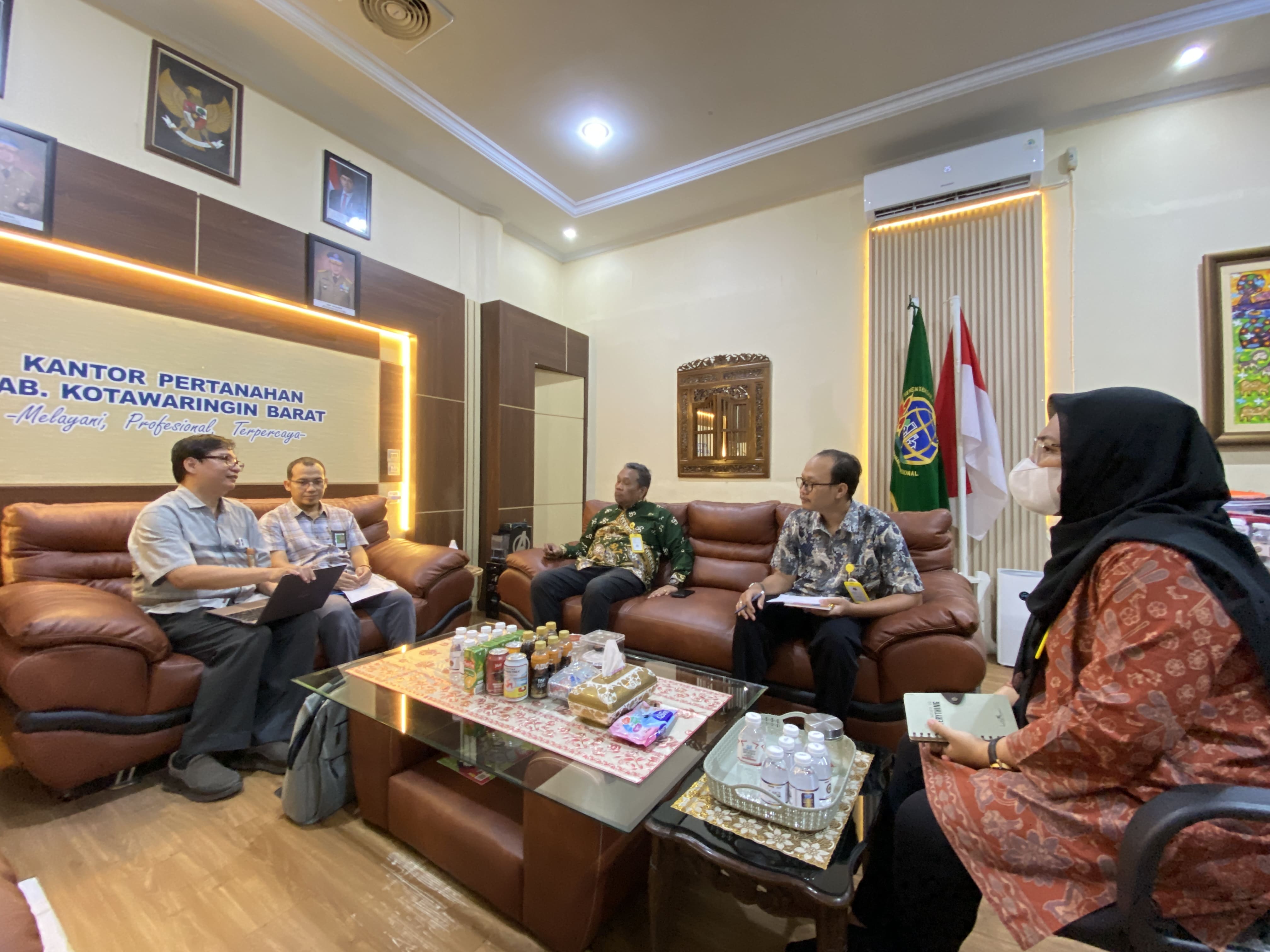 Optimalkan Aset Negara, KPKNL Pangkalan Bun Evaluasi Kinerja BMN di Kantor ATR/BPN Kotawaringin Barat