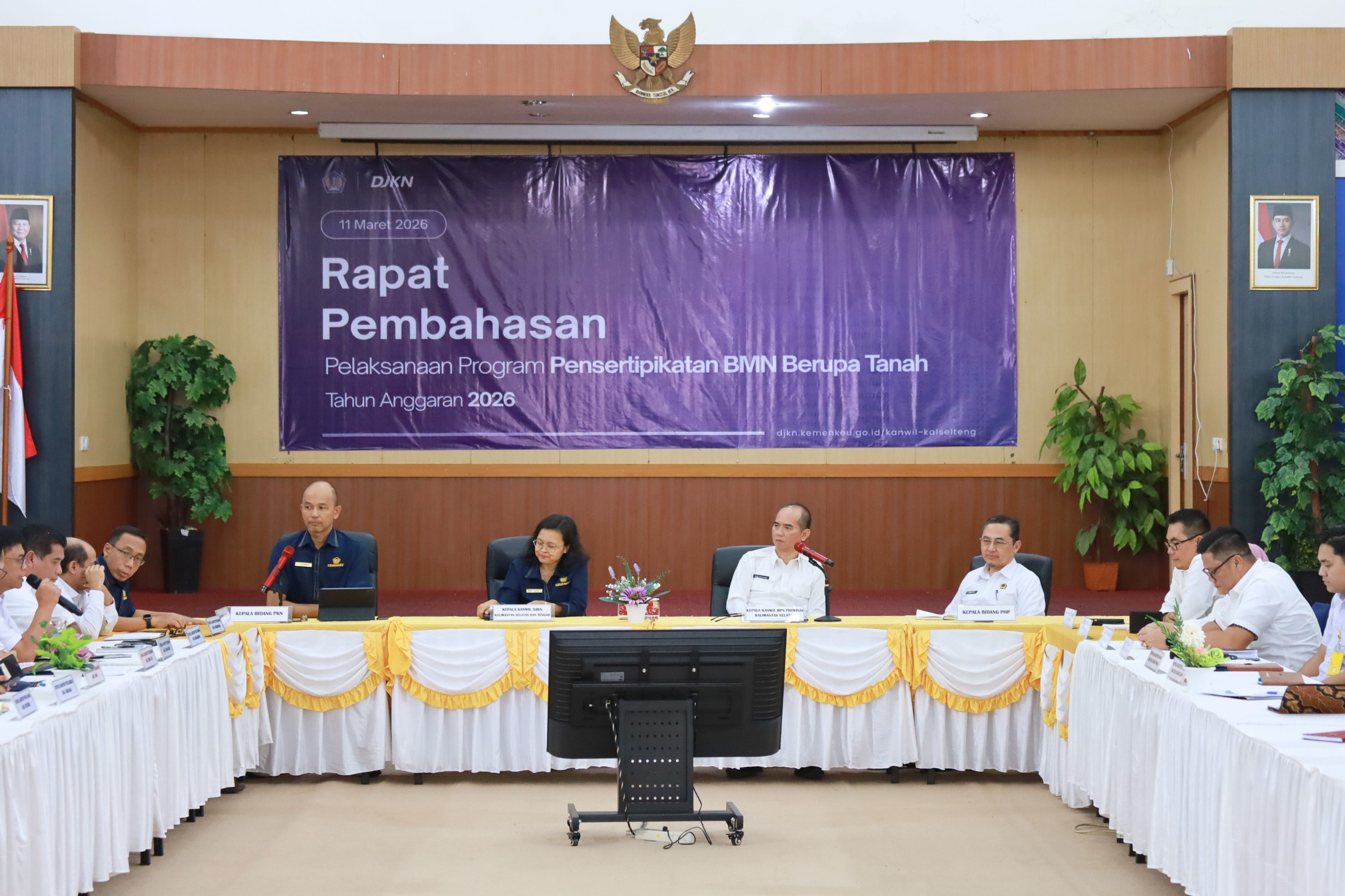 Langkah Awal Penyelesaian Target Sertipikasi BMN Tanah di Kalimantan Selatan