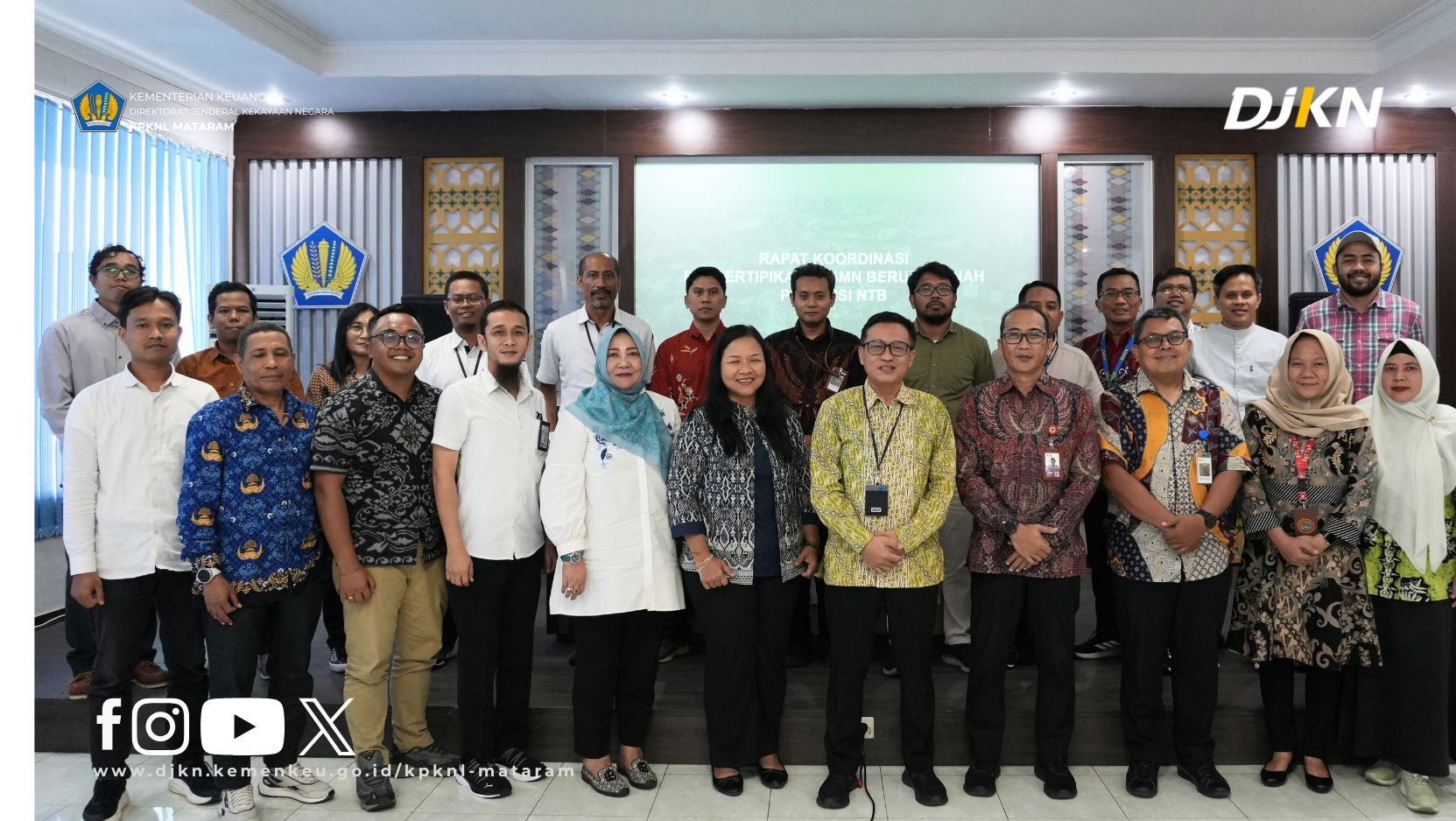 Kolaborasi Pengamanan Barang Milik Negara melalui Percepatan Sertipikasi BMN berupa Tanah di Provinsi Nusa Tenggara Barat Tahun 2026