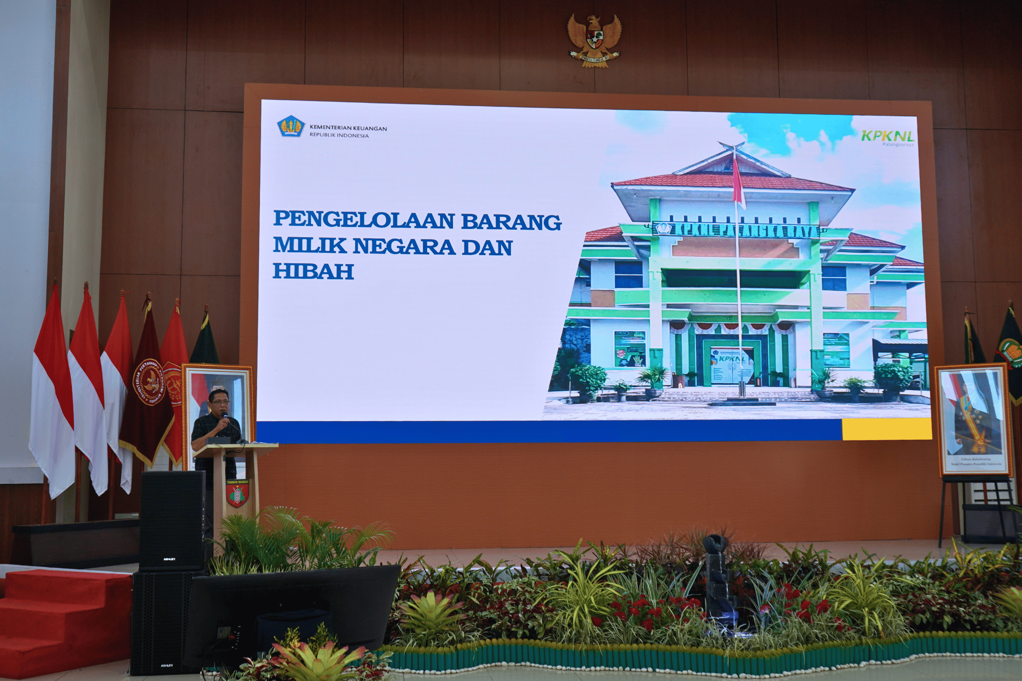 Perkuat Tata Kelola BMN, KPKNL Palangkaraya Isi Materi pada Rakernis Kodam Tambun Bungai