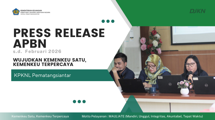 Press Conference APBN di Wilayah KPPN Pematang Siantar