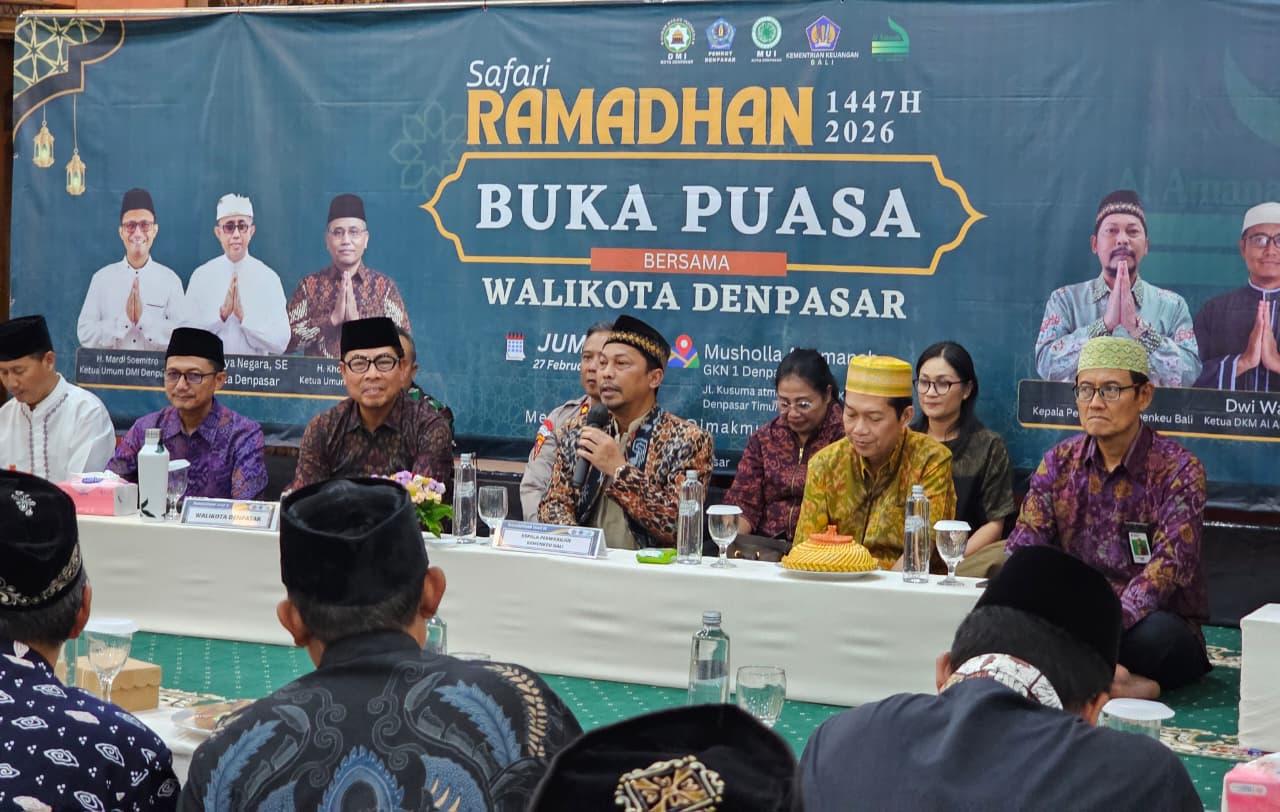 Safari Ramadhan 1447 H, Wakil Walikota Denpasar Kunjungi Mushola Al Amanah GKN I Denpasar