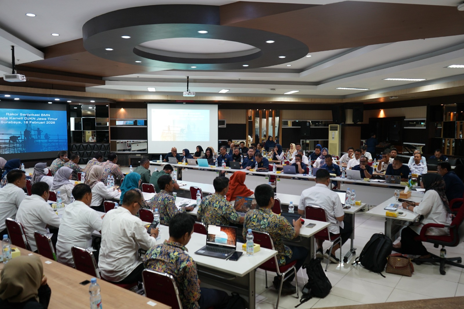 Rapat Koordinasi Penetapan Target dalam rangka Percepatan Program Sertipikasi BMN TA 2026 