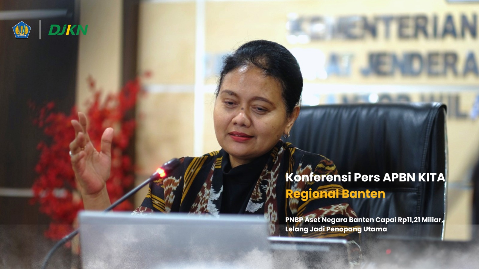 PNBP Aset Negara Banten Capai Rp11,21 Miliar, Lelang Jadi Penopang Utama