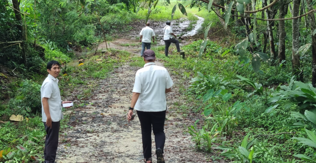 Tim Penilai KPKNL Metro Tuntaskan Survei Lapangan Barang Jaminan di Lampung Utara