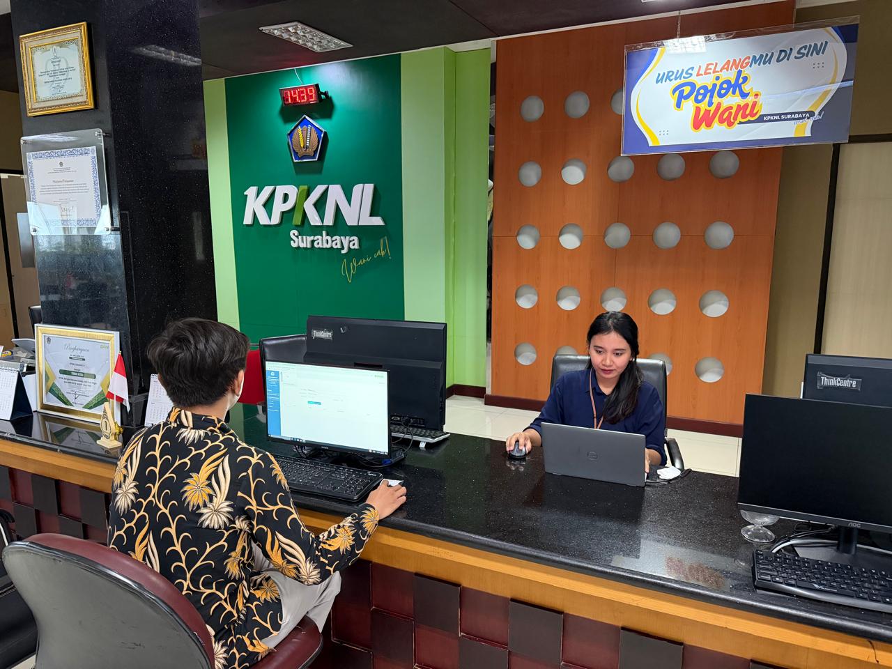 Layanan Pojok Wani KPKNL Surabaya: Tetap Konsisten Melayani Menjelang Libur Hari Raya