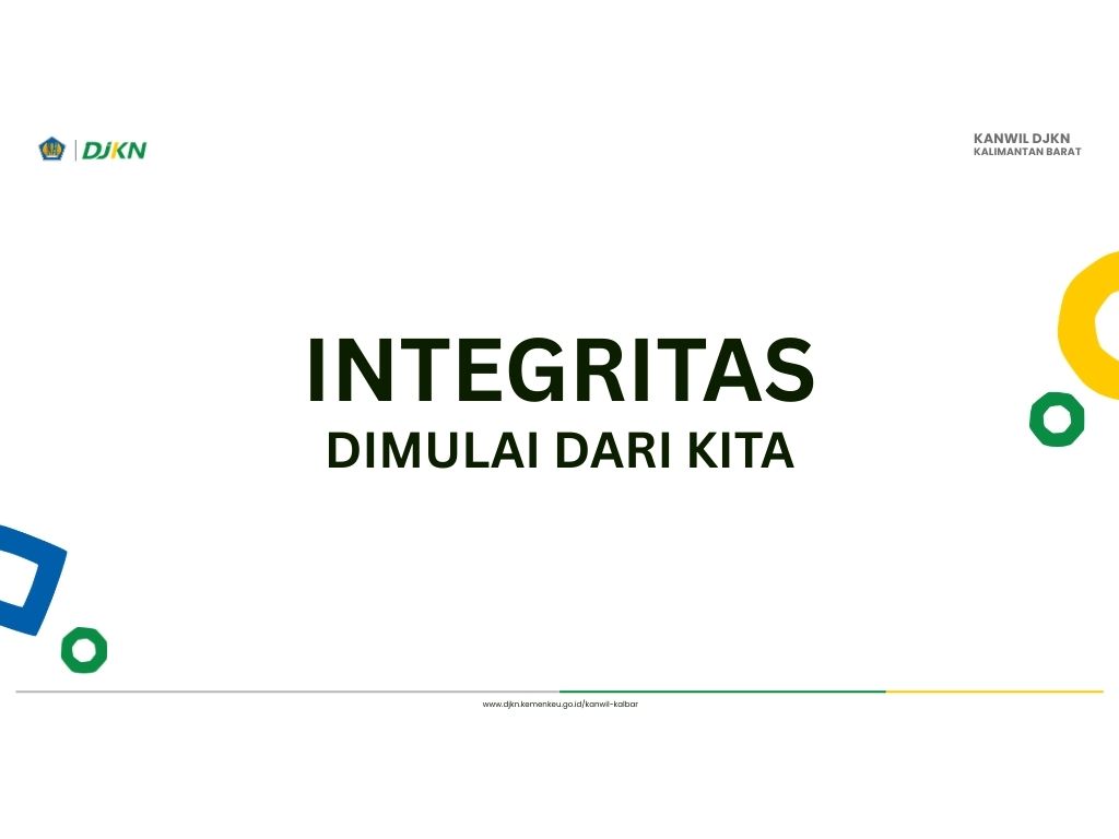integritas dimulai dari kita