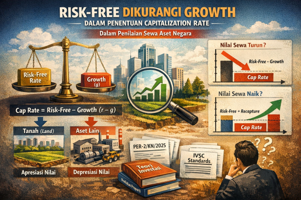 Penentuan Capitalization Rate Berdasarkan PER-2/KN/2025: Tinjauan Teoritis Dan Implikasi Dalam Penilaian Sewa Aset Negara