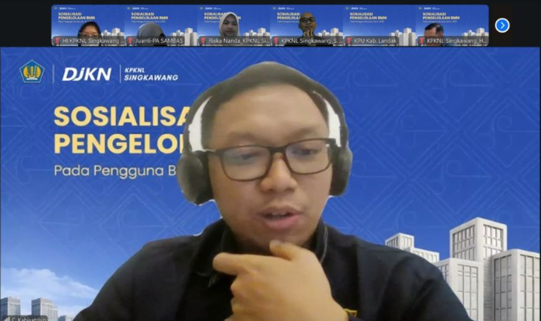 KPKNL Singkawang Gelar Sosialisasi Pengelolaan Barang Milik Negara pada Pengguna Barang Tahun 2026