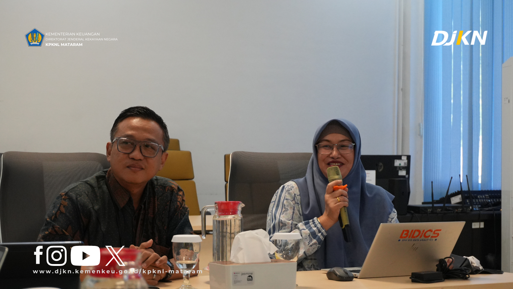 BPK RI mengunjungi KPKNL Mataram dalam rangka Pemeriksaan LK Kementerian Keuangan