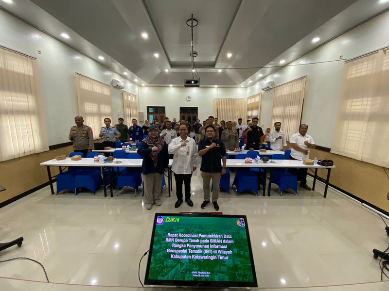 Optimalkan SIMAN, KPKNL Pangkalan Bun Akselerasi Pemutakhiran Data Tanah BMN di Kotawaringin Timur