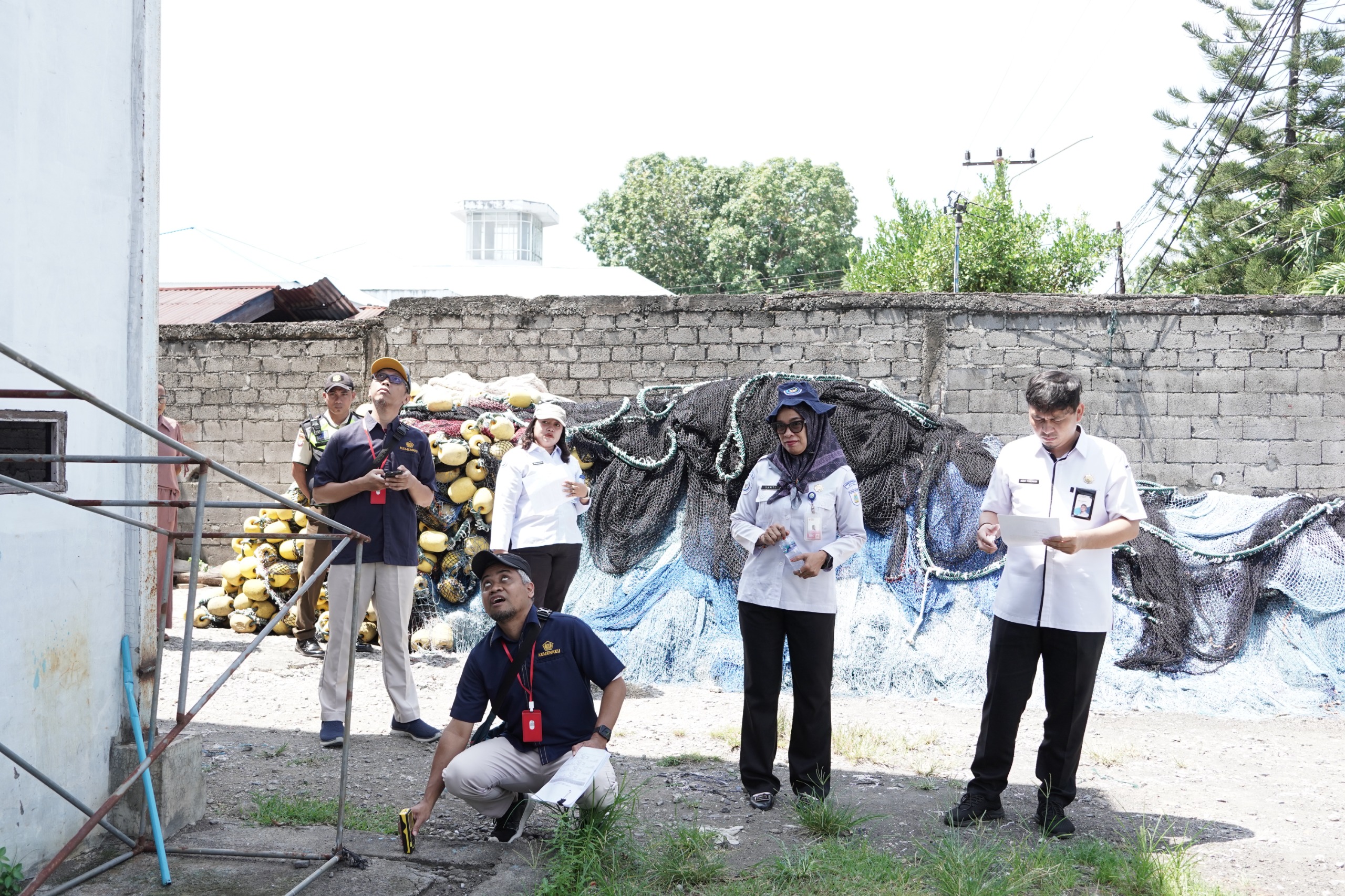 KPKNL Manado Laksanakan Penilaian Sewa BMN di PPS Bitung