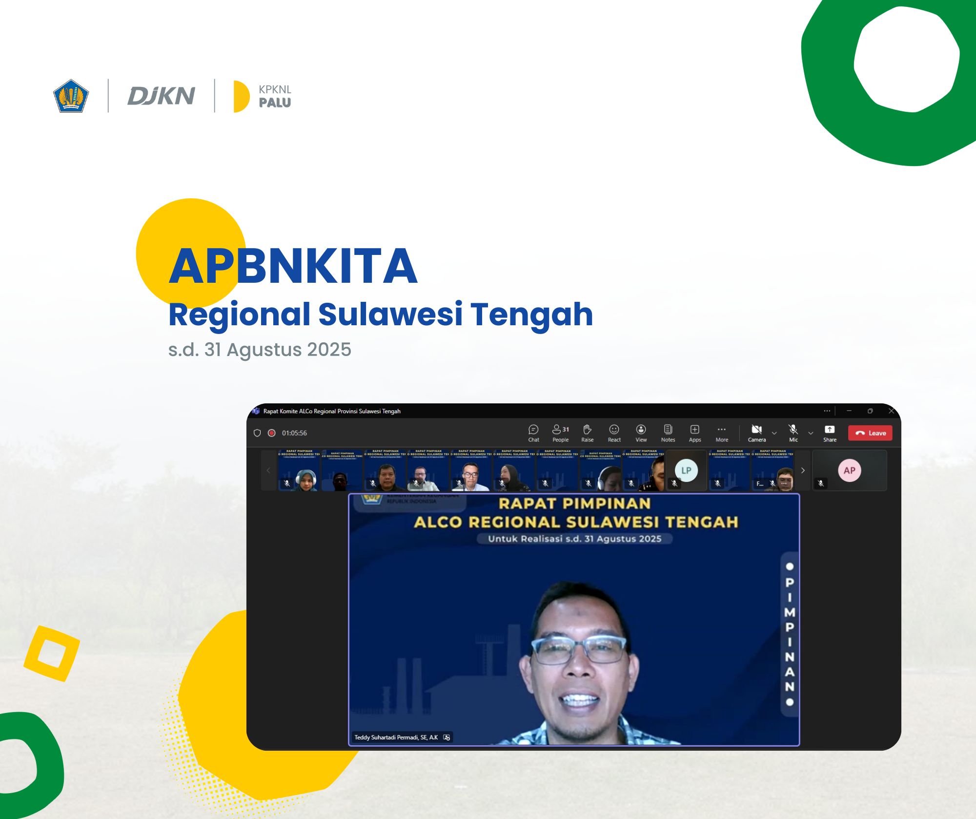 Realisasi APBN Regional s.d. 31 Agustus 2025: APBN dalam Kerangka Stabilisasi dan Akselerasi Pembangunan
