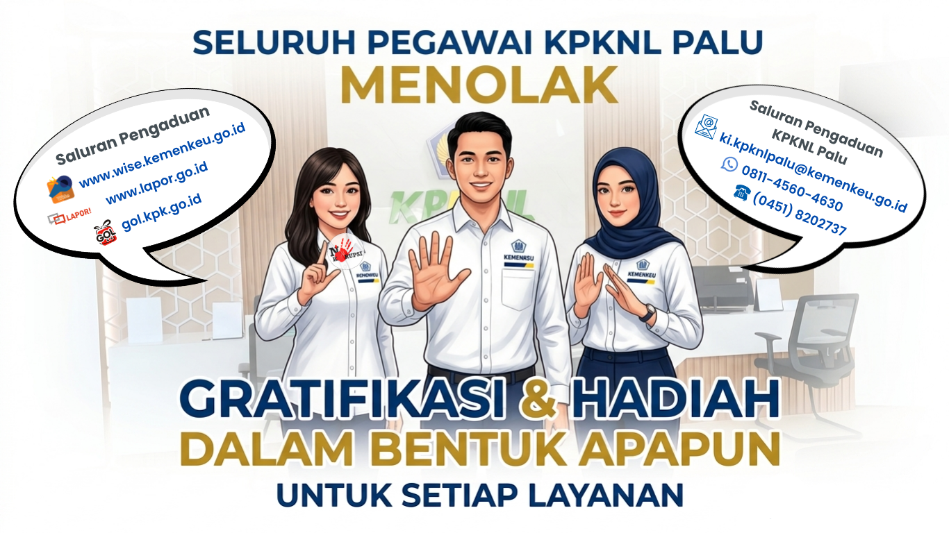 KPKNL PALU - ANTI GRATIFIKASI