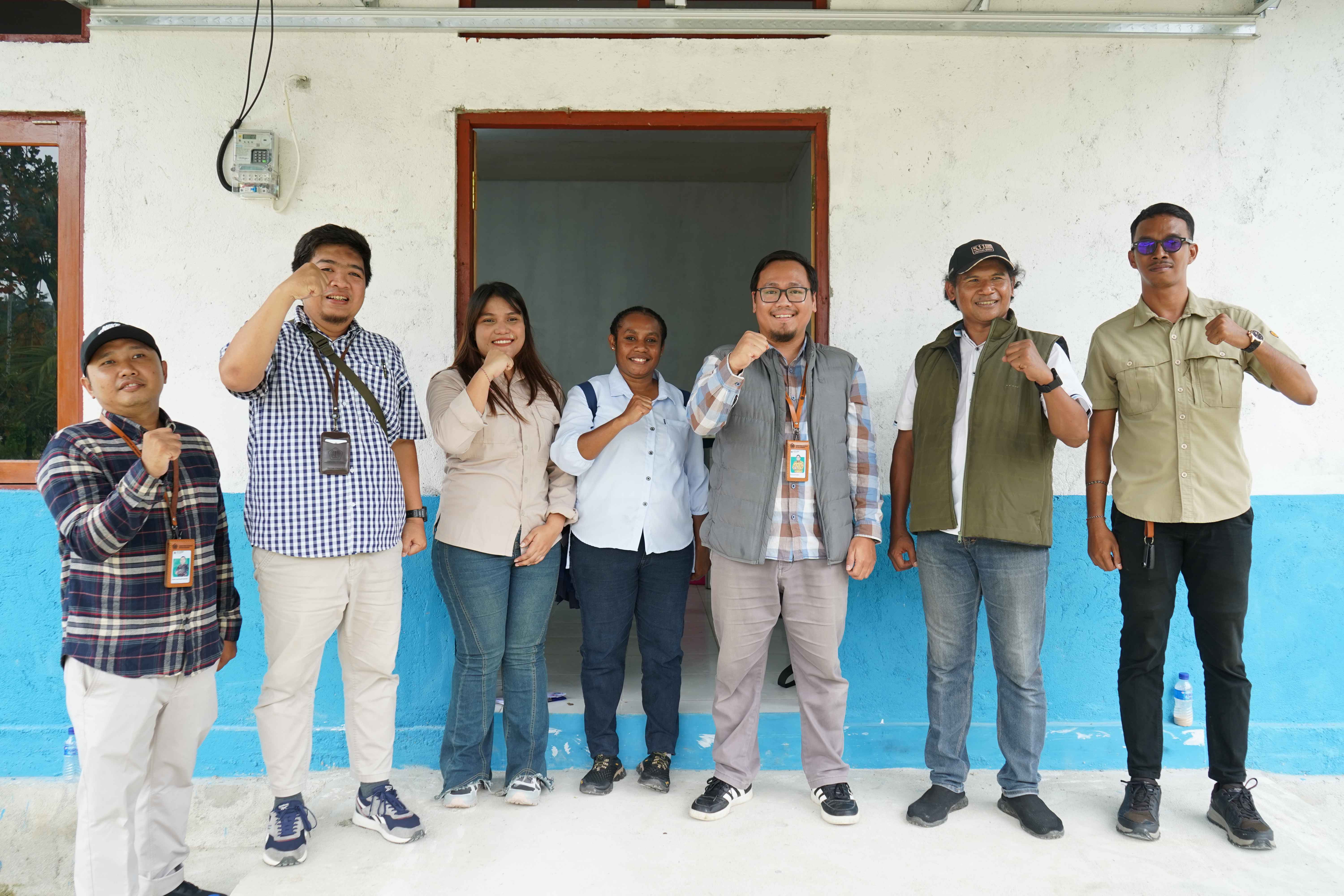 Dukung Program Prioritas Presiden, Tim Penilai Kanwil DJKN Papabaruku Lakukan Penilaian Bangunan SPPG 3T di Kabupaten Jayapura