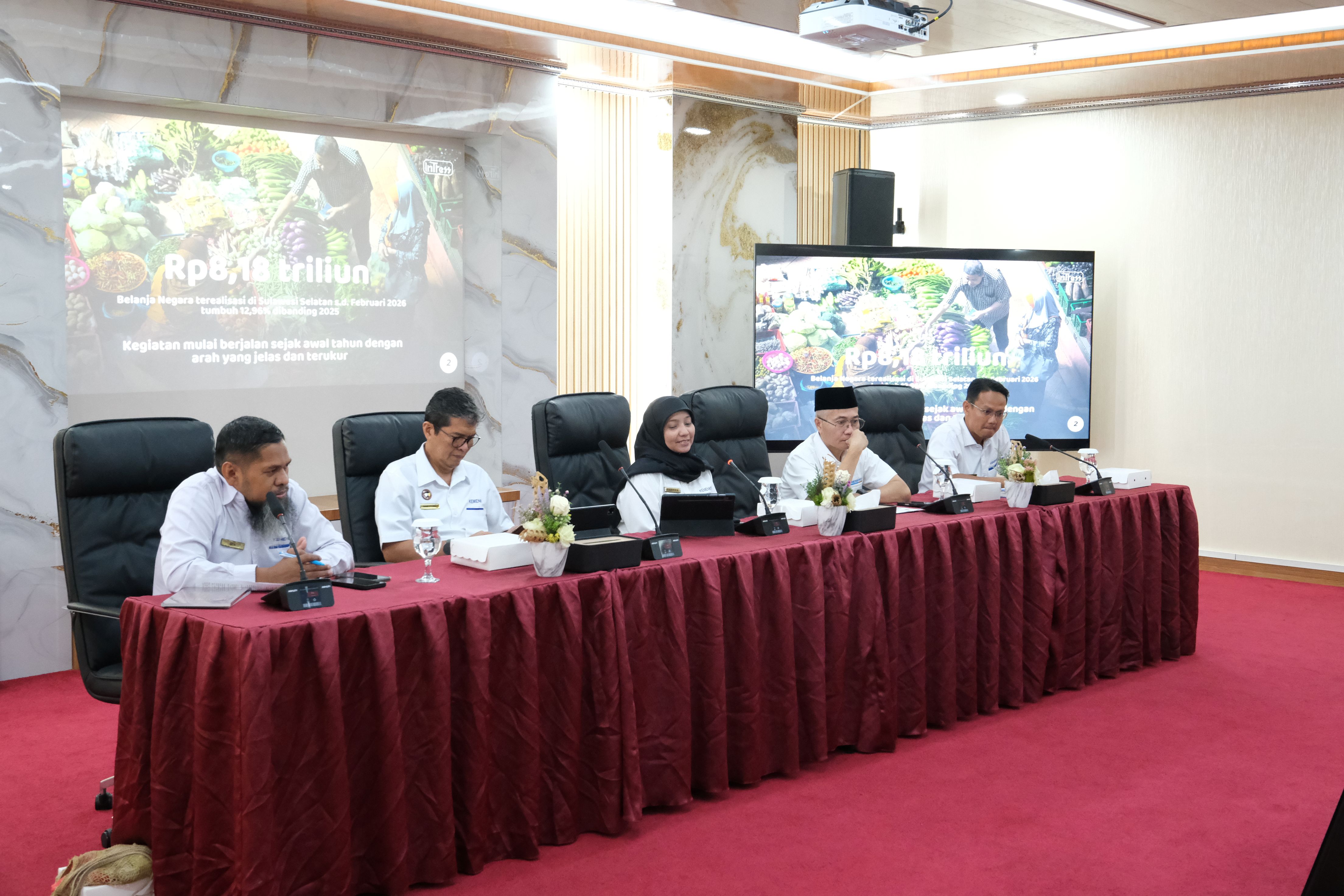 Kinerja APBN Sulsel Maret 2026: Belanja Tumbuh 12,96 Persen, Program Prioritas Masyarakat Terus Berakselerasi