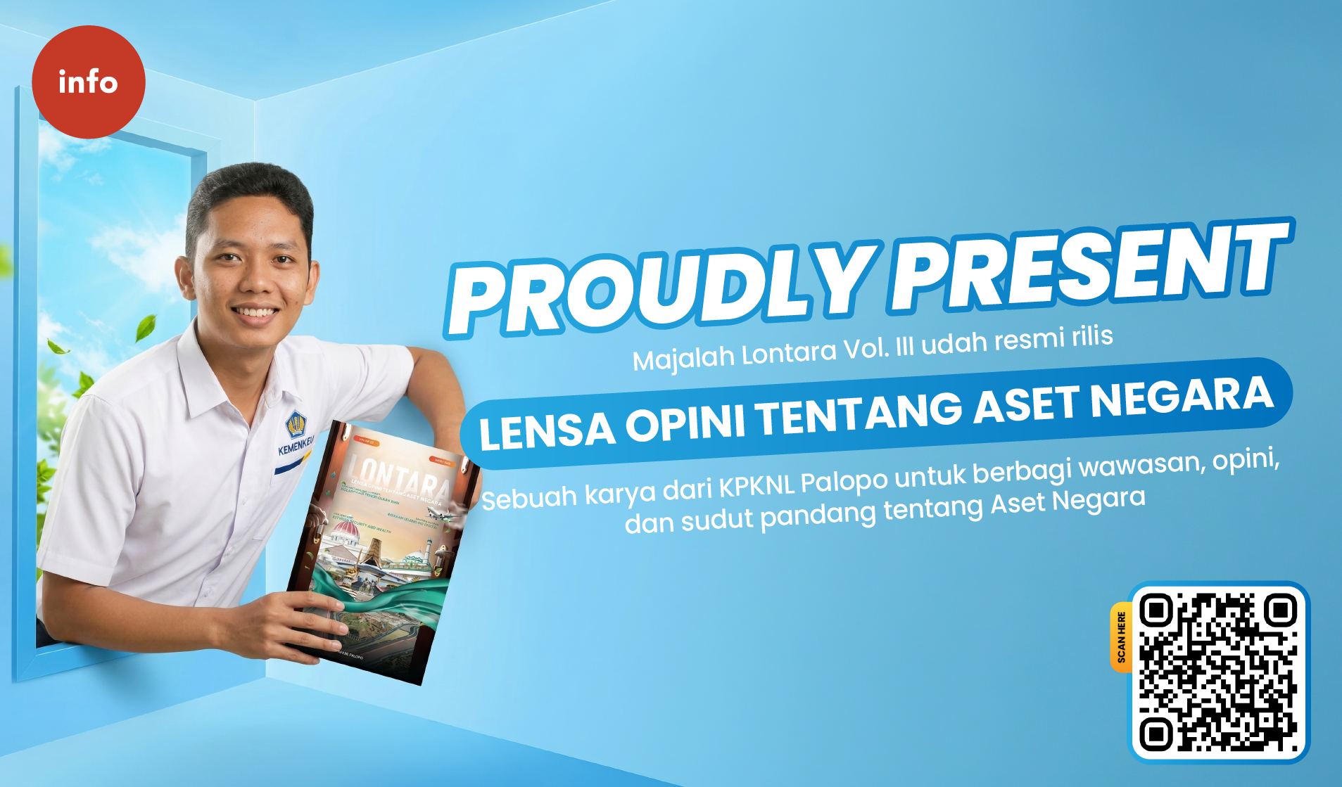 Tingkatkan literasi tentang Aset Negara, KPKNL Palopo resmi rilis Majalah Digital &ldquo;LONTARA&rdquo; Edisi Ketiga