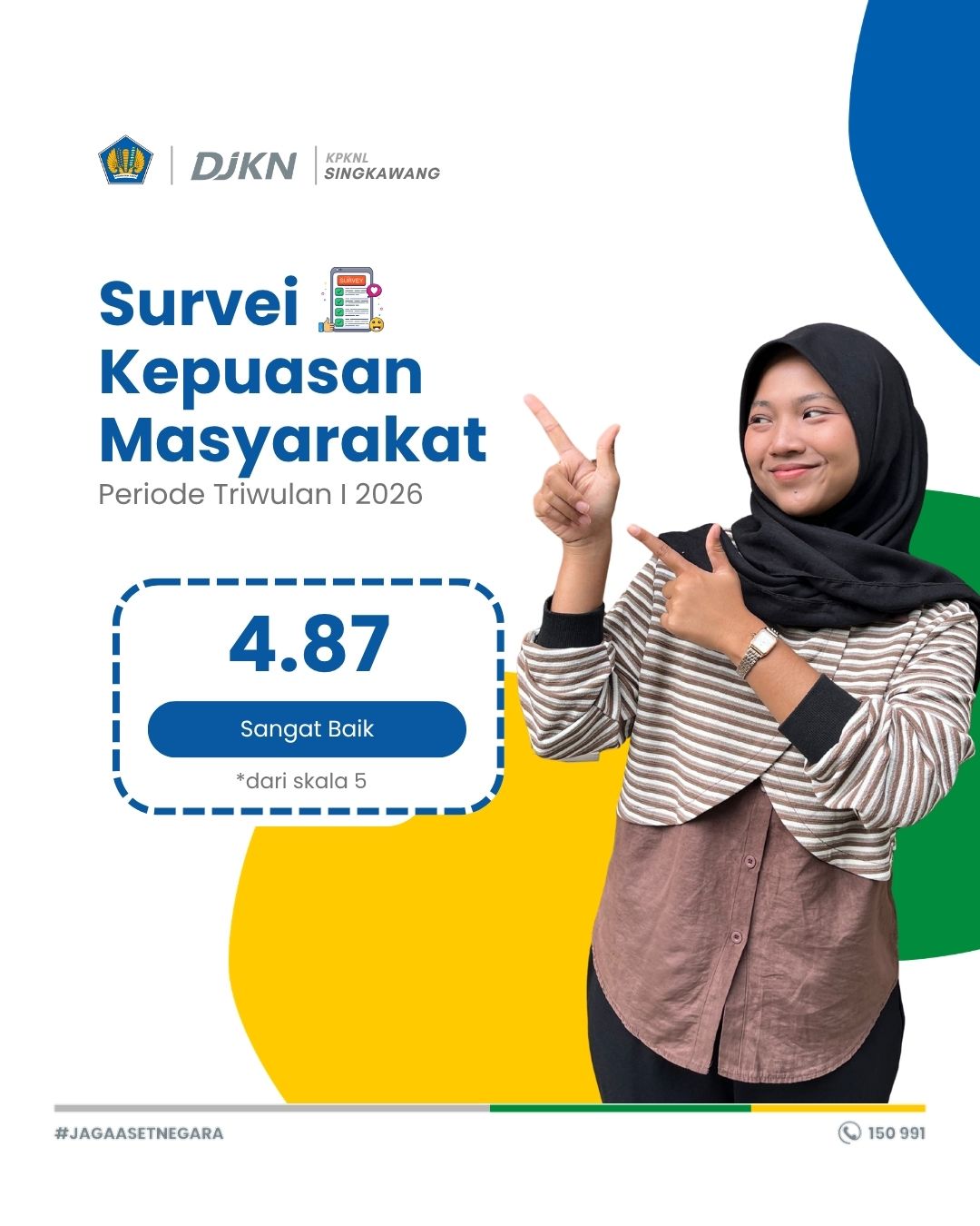 KPKNL Singkawang Raih Nilai Kepuasan Masyarakat Sangat Baik pada Triwulan I 2026